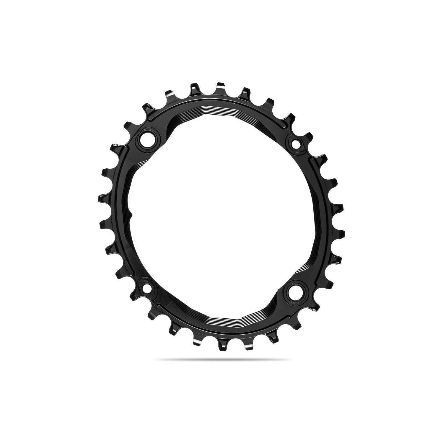 Absolute Black Premium Oval Chainring 1X 64BCD/104BCD