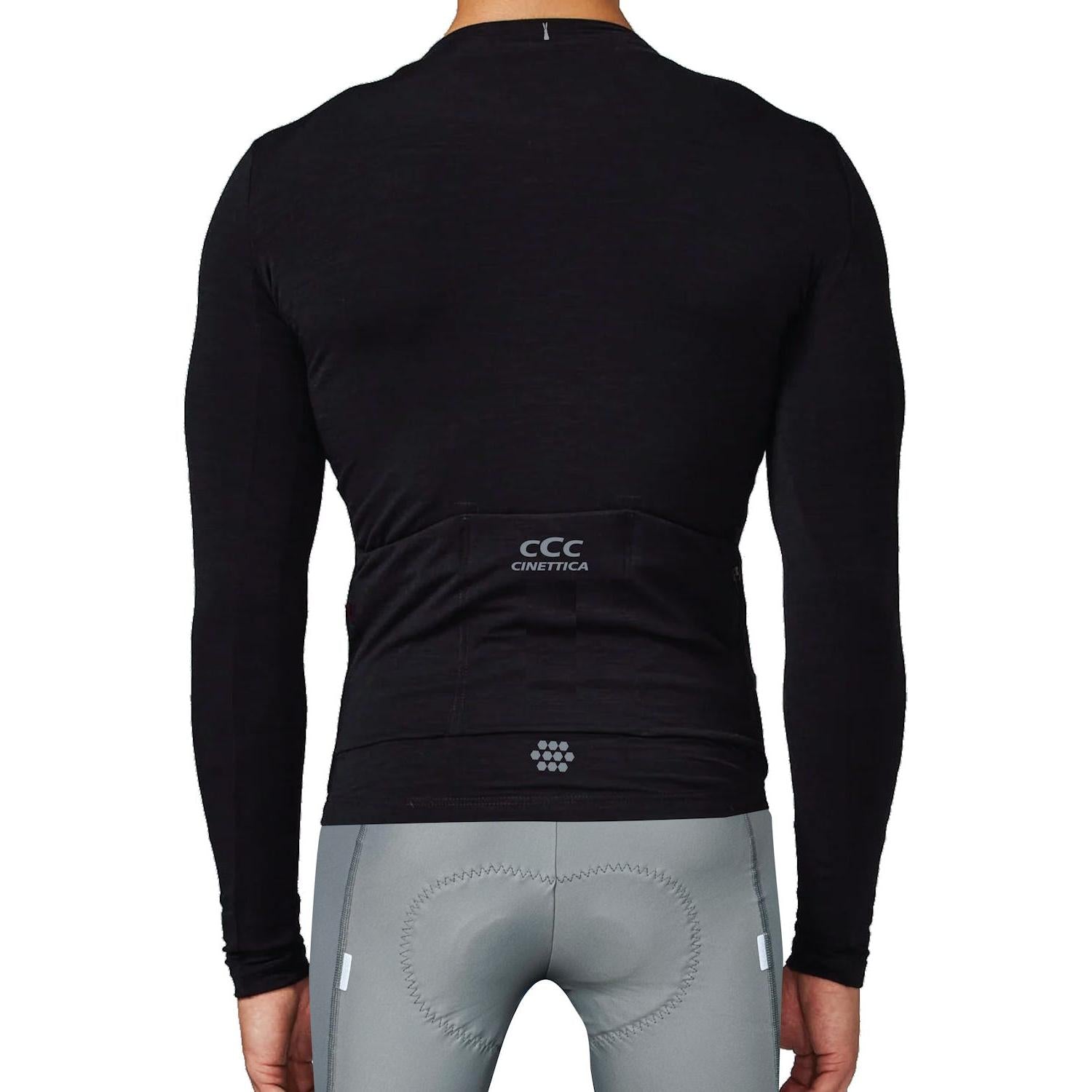 Cinettica Arni Merino Long Sleeve Jersey Black