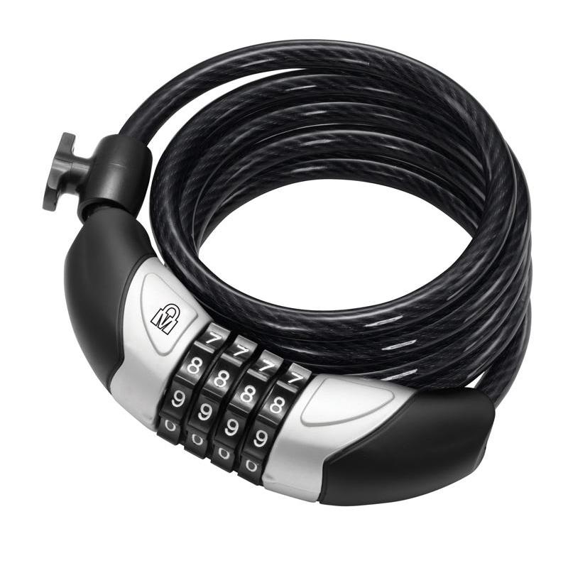 Magnum Combo Coil Cable Lock 180 x 8