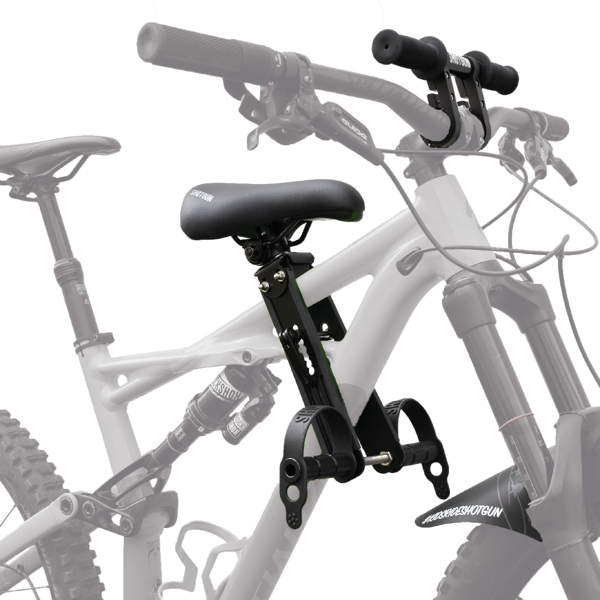 Shotgun Combo Baby Seat with Handlebar Attachment