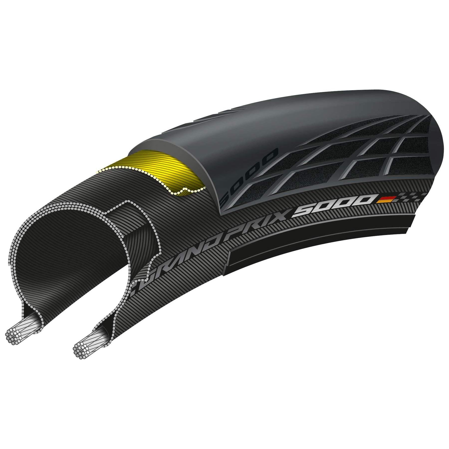 Continental GP5000 Folding Road Tyre