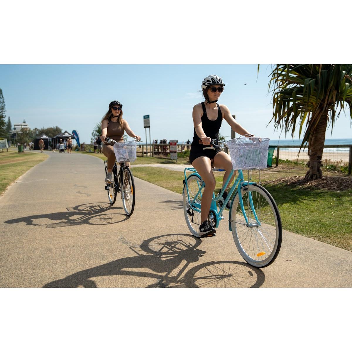Pedal Uptown Classic Vintage Cruiser Bike Rose Gold
