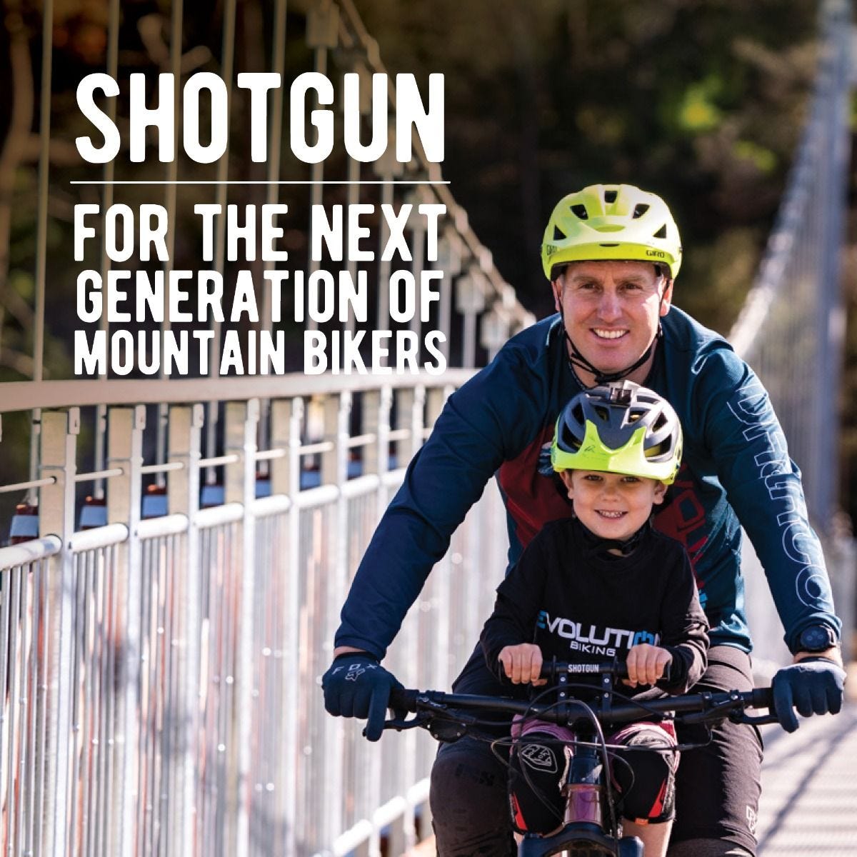 Shotgun Combo Baby Seat with Handlebar Attachment