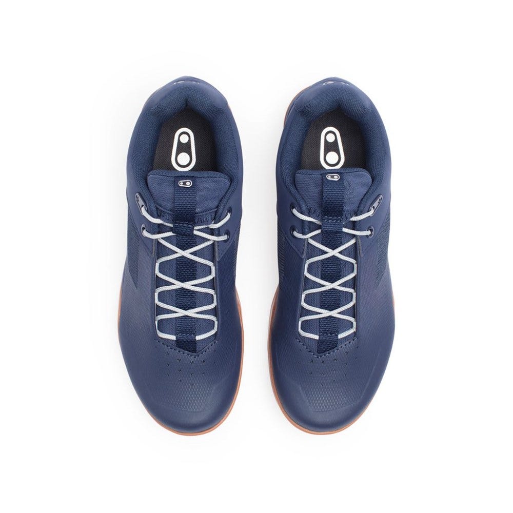 Crankbrothers Stamp Lace Flat MTB Shoes Navy/Gum