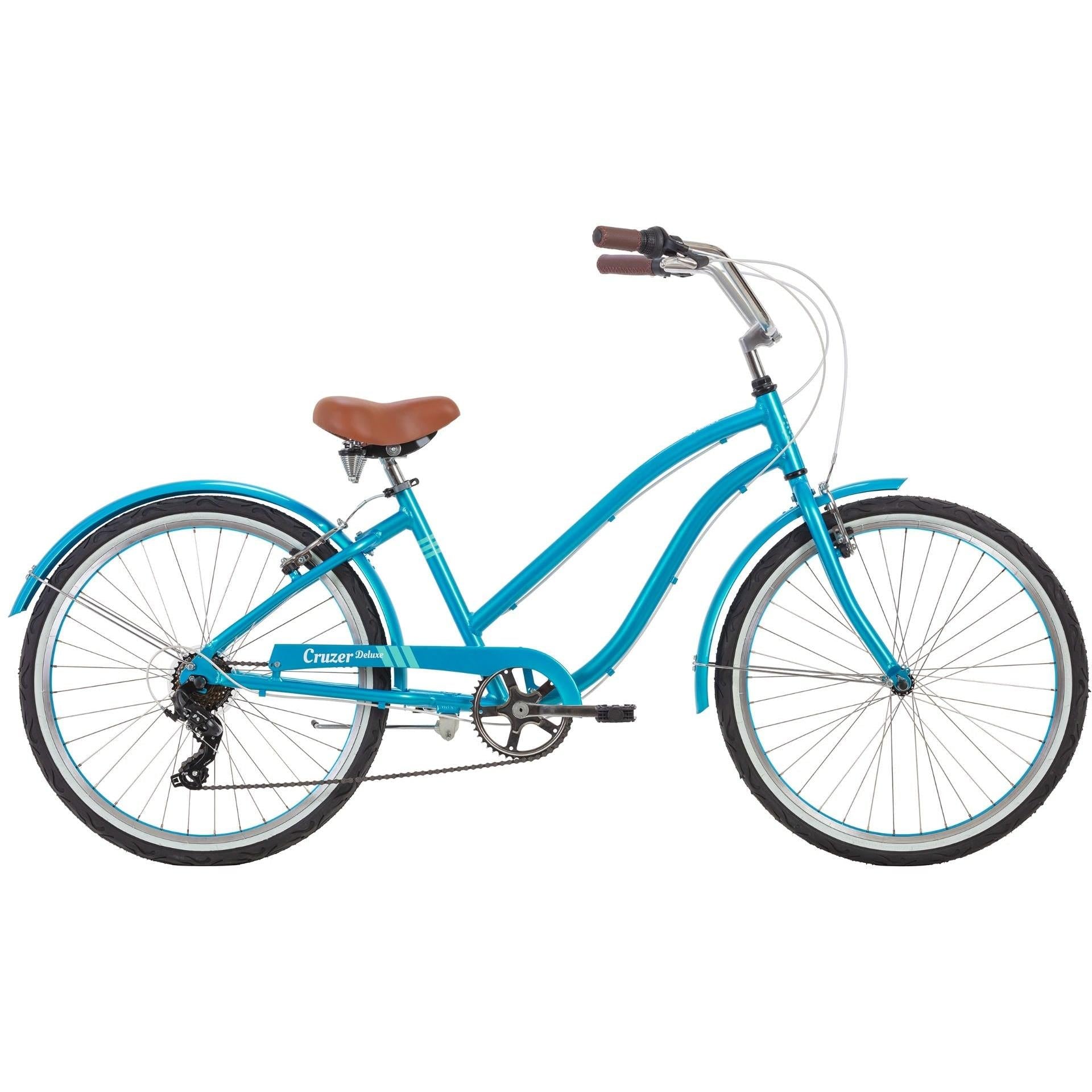 Radius Cruzer Deluxe Cruiser Bike Gloss Aqua Blue (2020)
