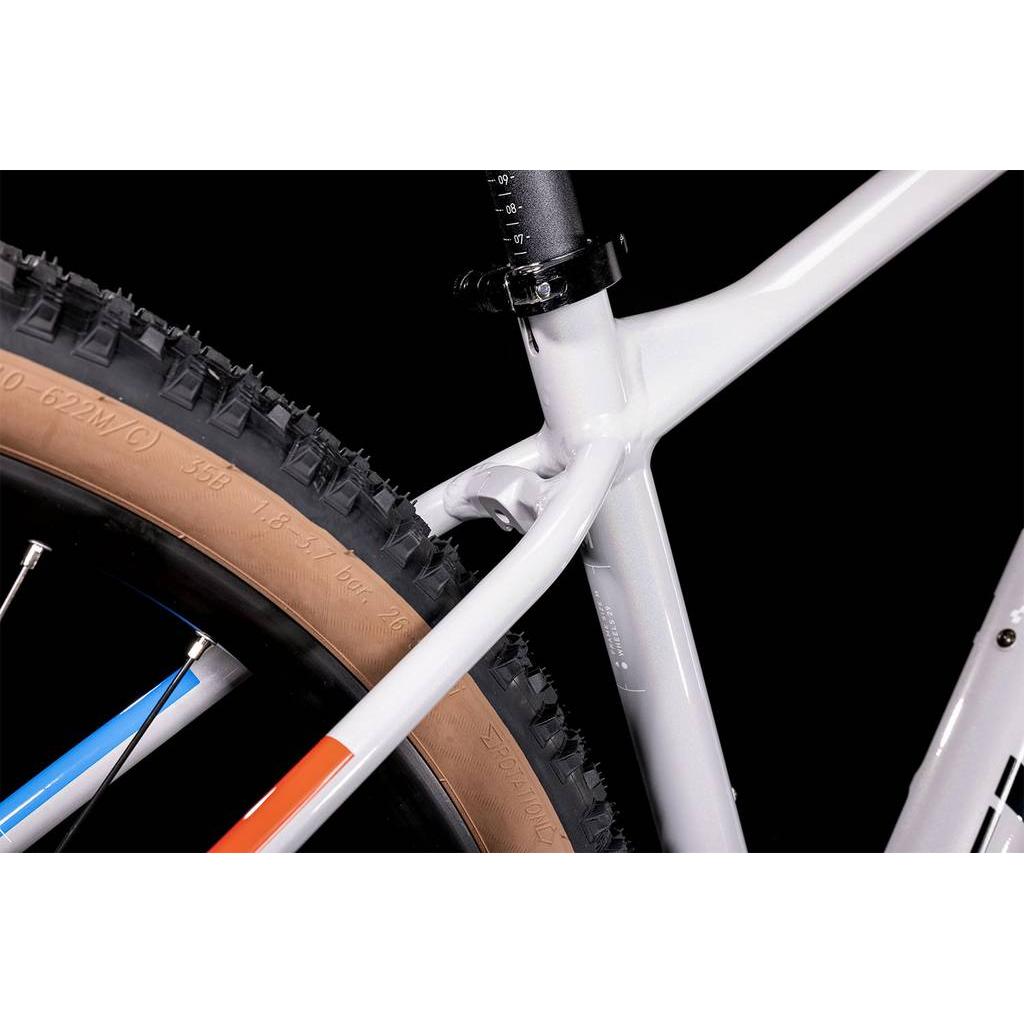 Cube Aim SL Mountain Bike Prisma Grey 'n' Blue 'n' Red
