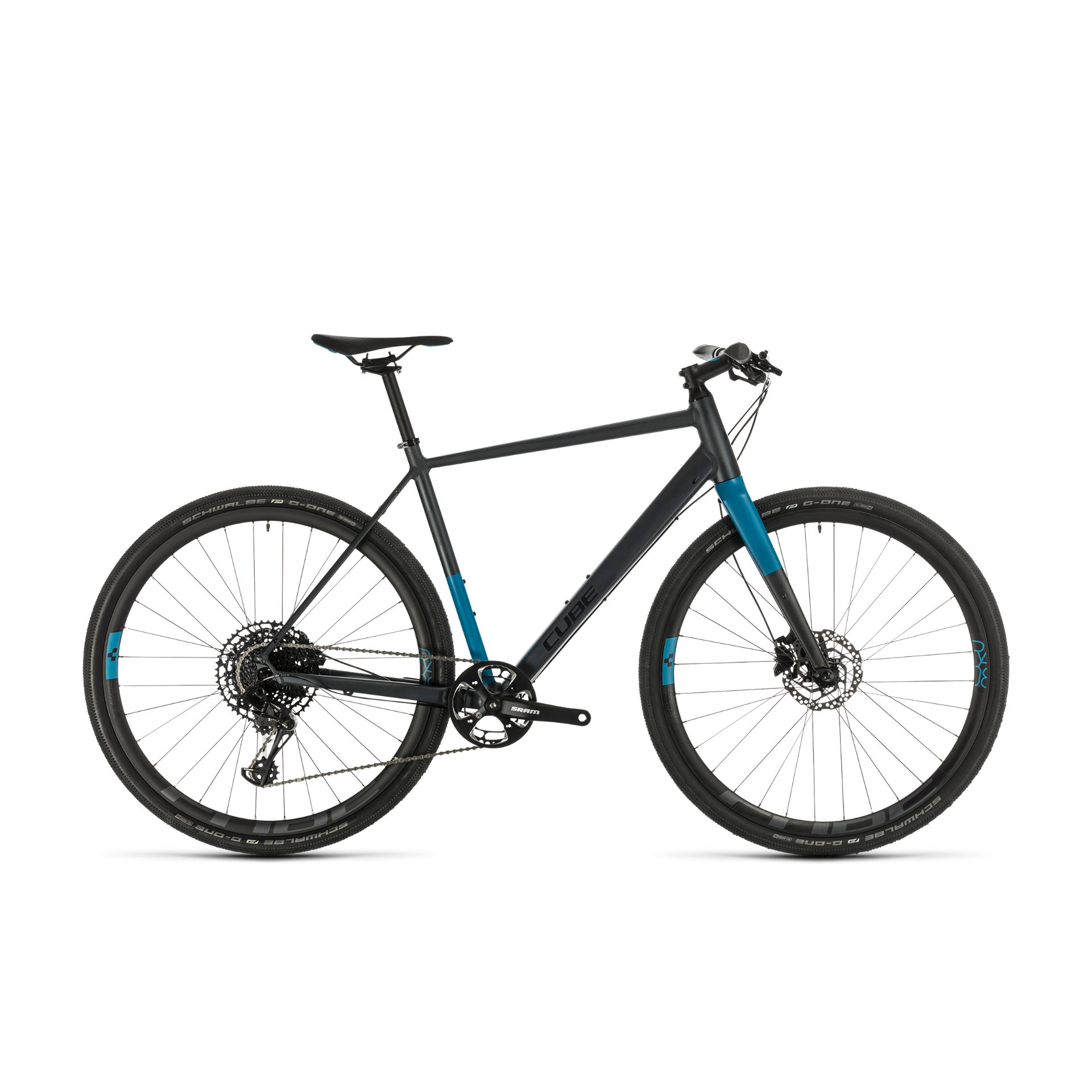 Cube SL Road Pro Road Bike Iridum/Blue (2020)