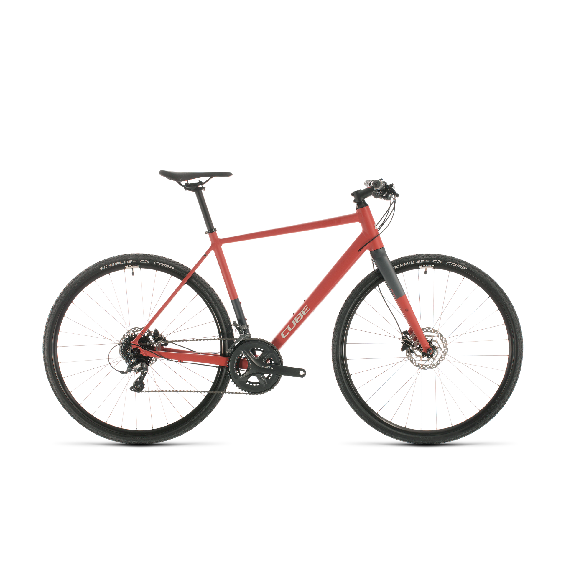 Cube SL Road Bike Red/Grey (2020)