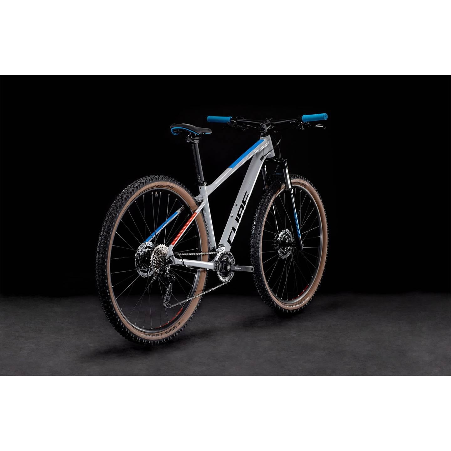Cube Aim SL Mountain Bike Prisma Grey 'n' Blue 'n' Red