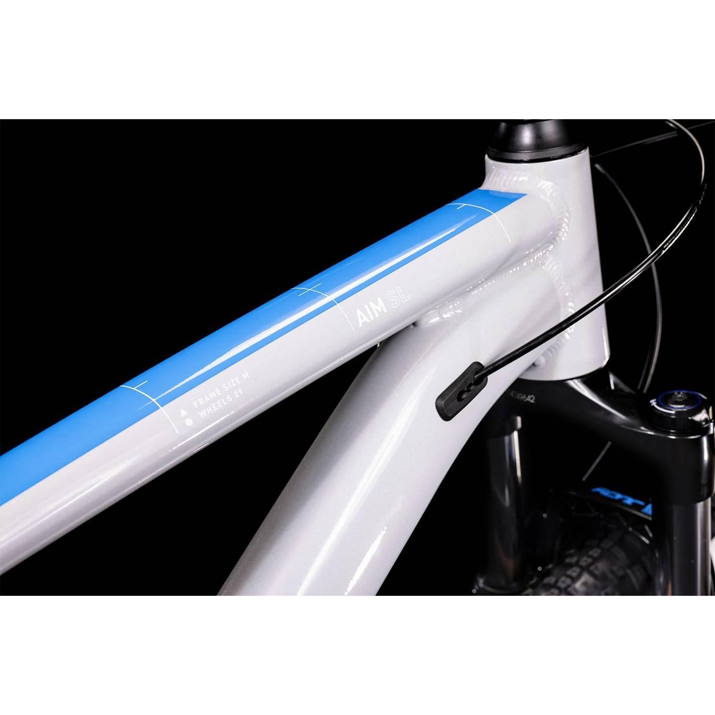 Cube Aim SL Mountain Bike Prisma Grey 'n' Blue 'n' Red