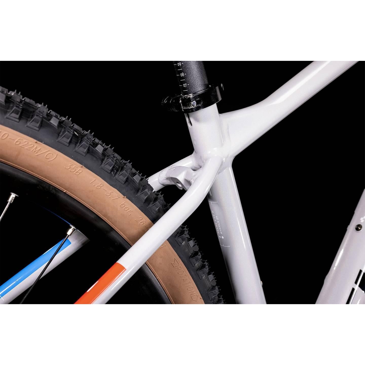 Cube Aim SL Mountain Bike Prisma Grey 'n' Blue 'n' Red