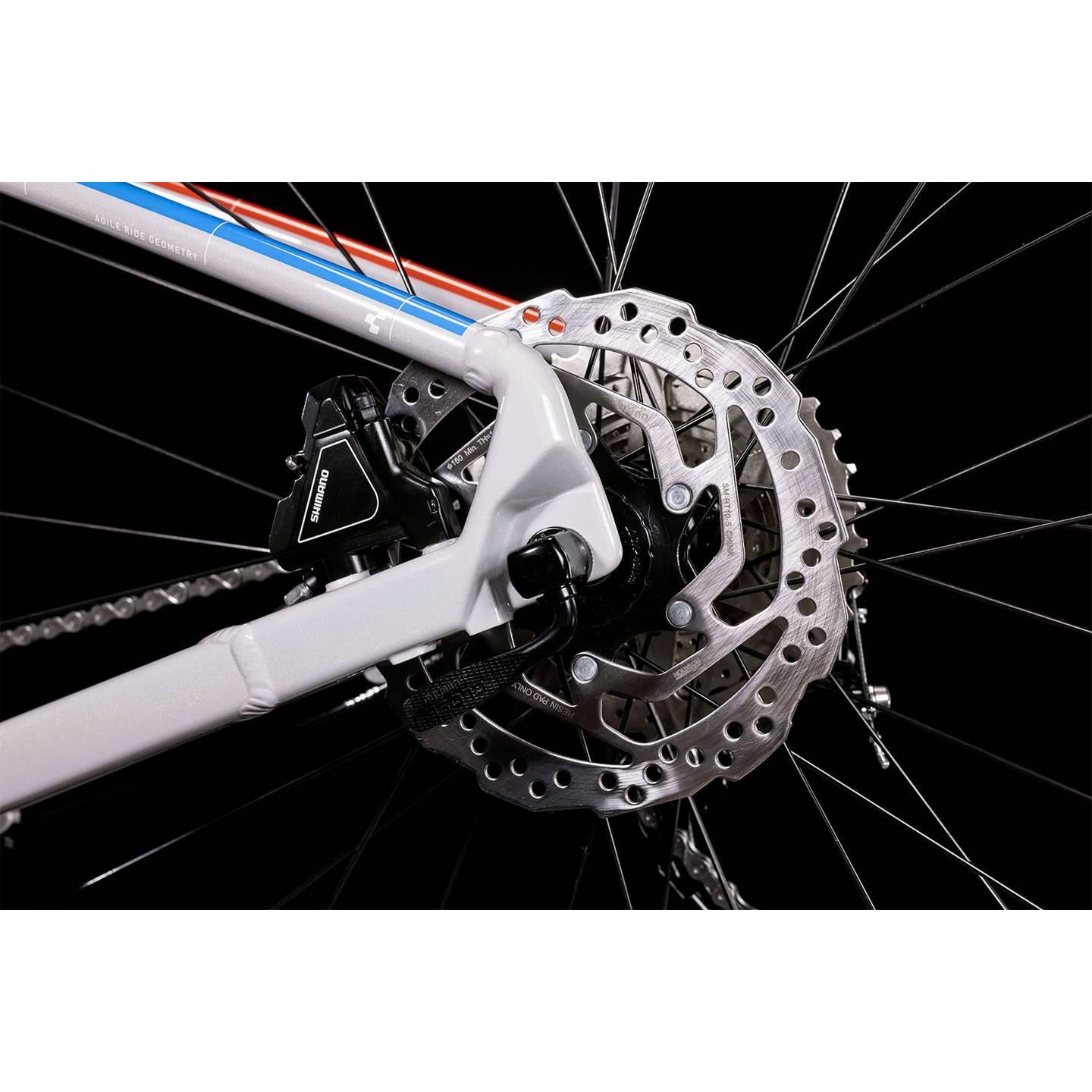 Cube Aim SL Mountain Bike Prisma Grey 'n' Blue 'n' Red