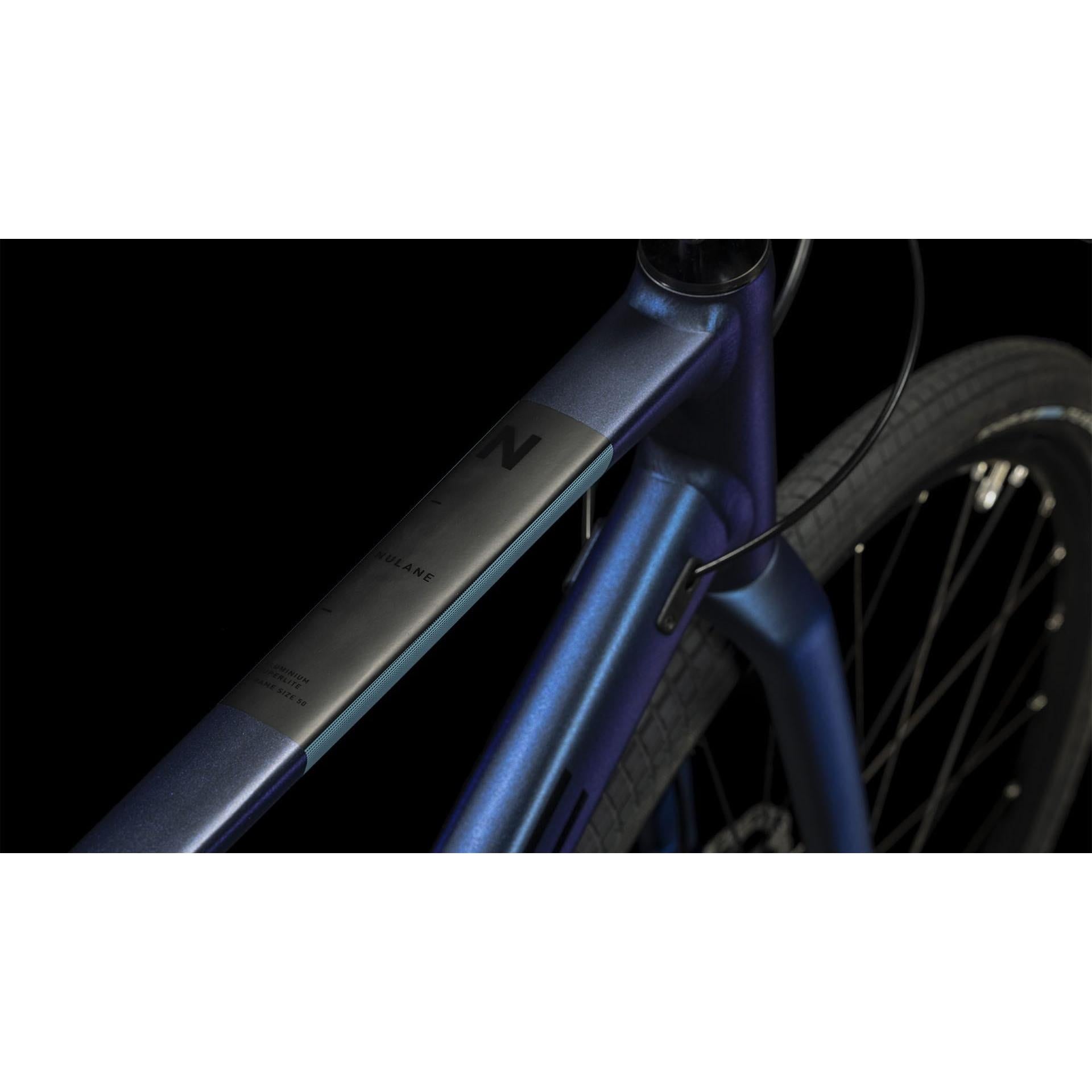 Cube Nulane Flat Bar Road Bike Velvet Blue'n'Black