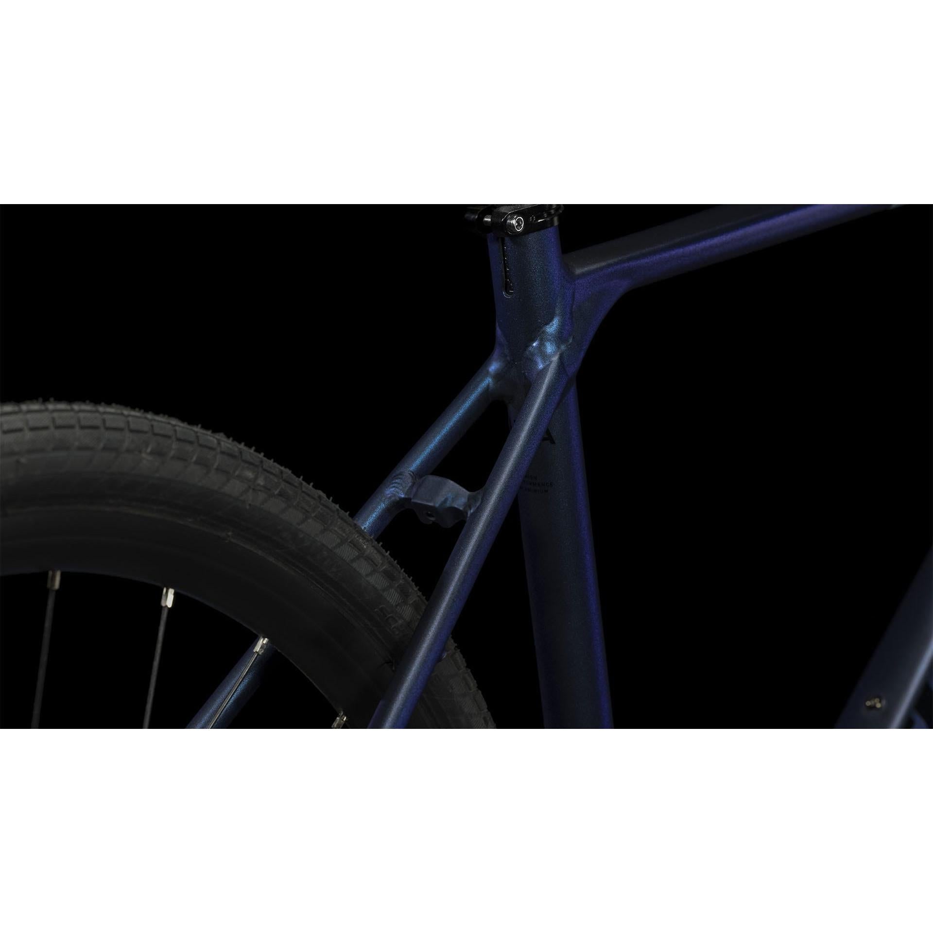 Cube Nulane Flat Bar Road Bike Velvet Blue'n'Black