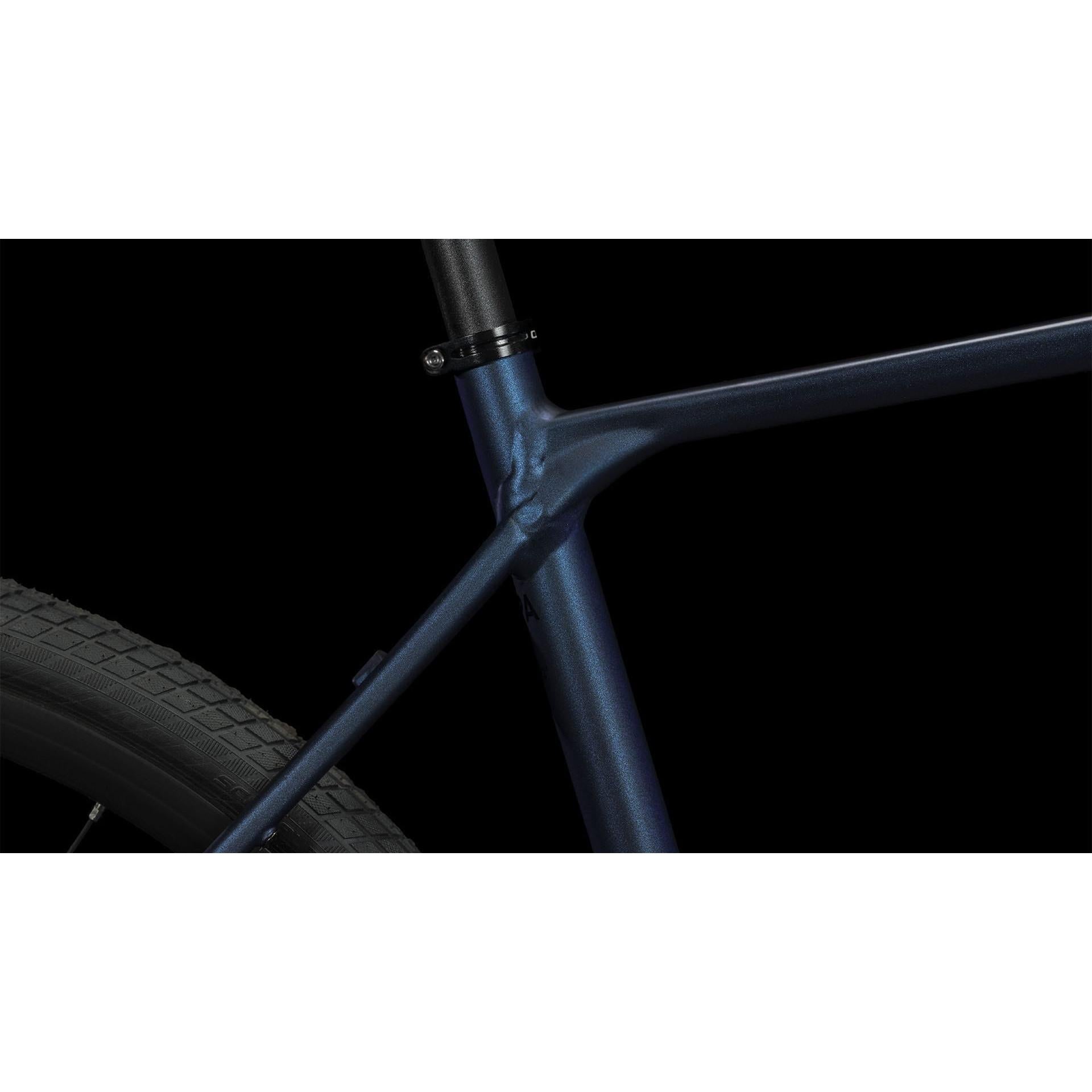 Cube Nulane Flat Bar Road Bike Velvet Blue'n'Black