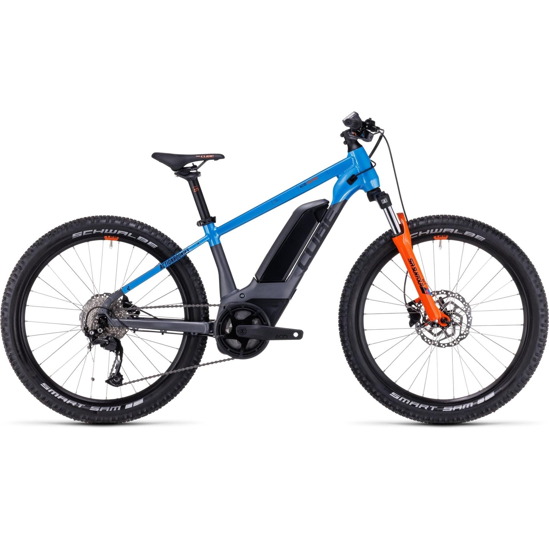 Cube Acid 240 Hybrid Rookie Pro 400 Kids Electric Mountain Bike Actionteam