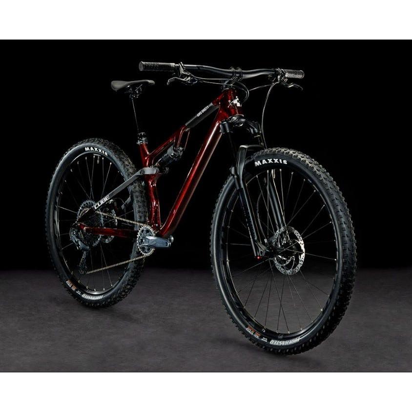 Cube AMS ONE11 C:68X Pro 29'' Dual Suspension Mountain Bike Liquid Red n Carbon
