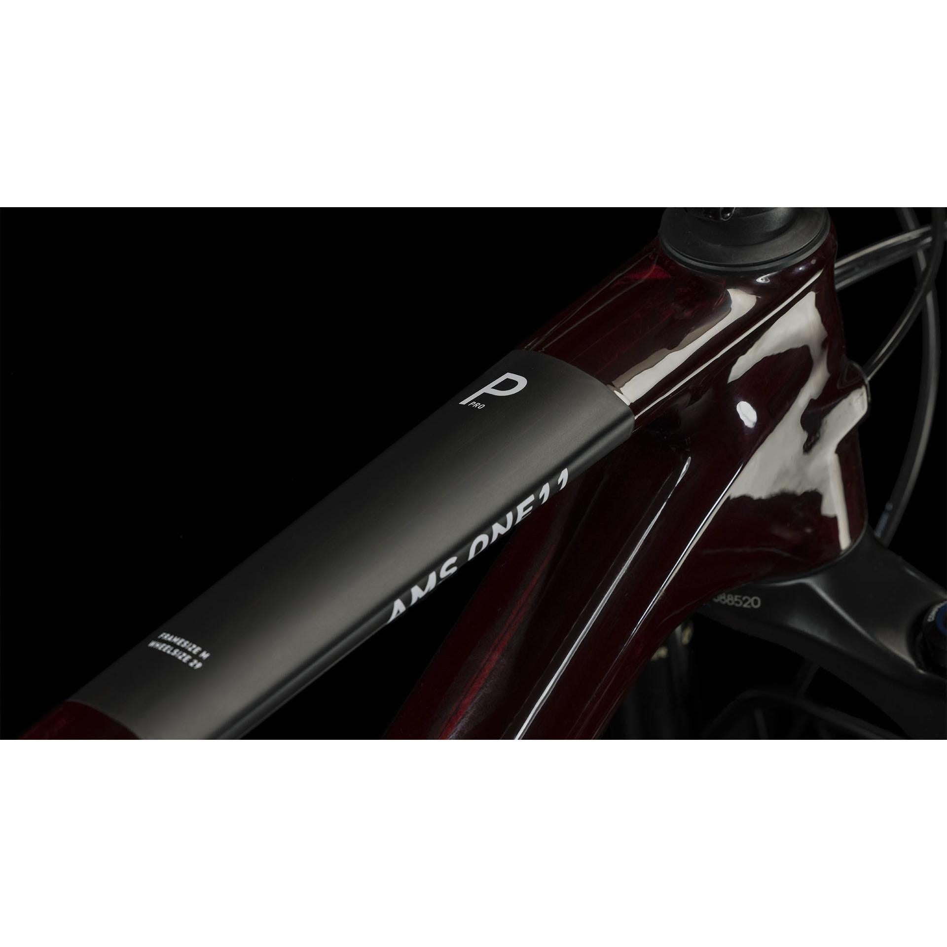 Cube AMS ONE11 C:68X Pro 29'' Dual Suspension Mountain Bike Liquid Red n Carbon