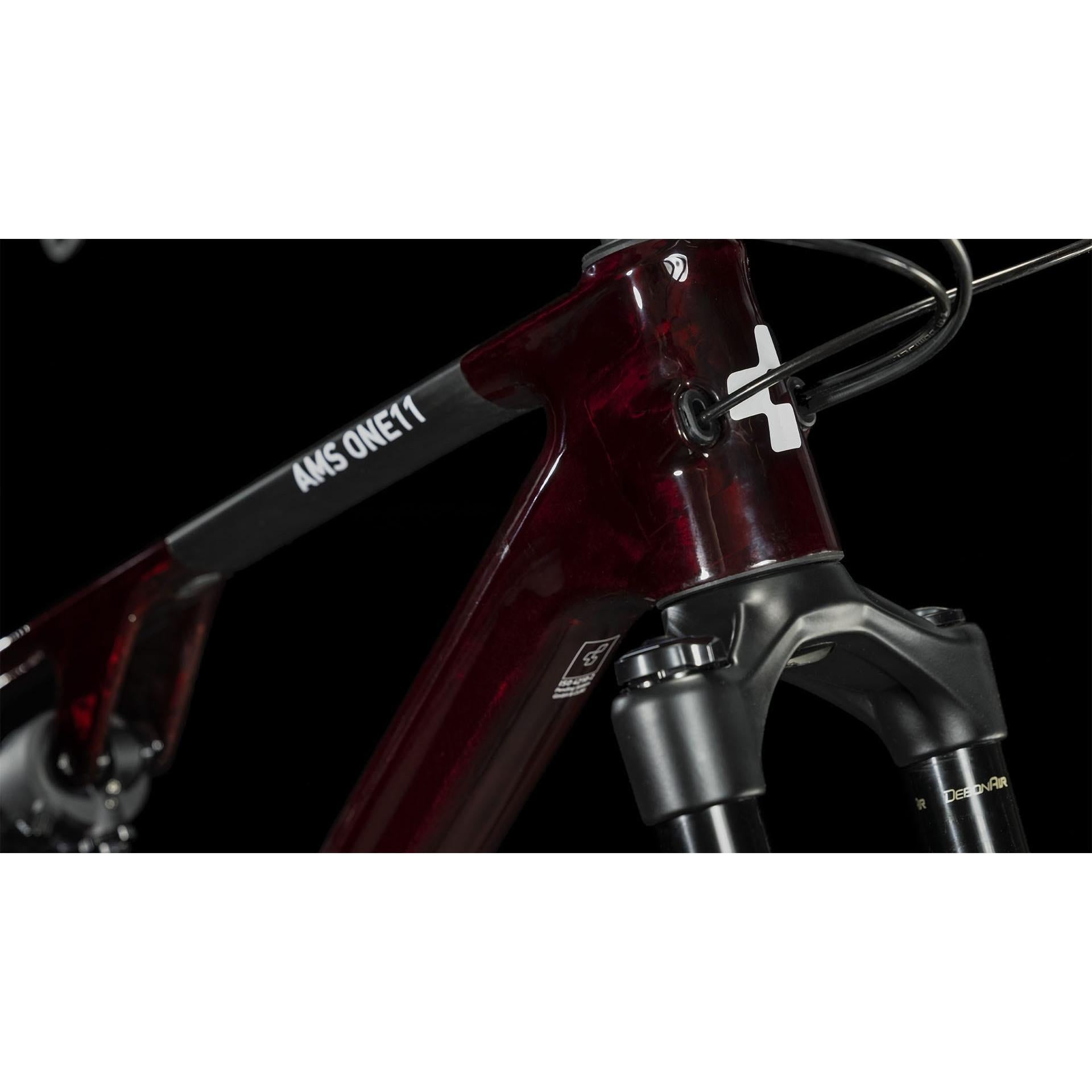 Cube AMS ONE11 C:68X Pro 29'' Dual Suspension Mountain Bike Liquid Red n Carbon