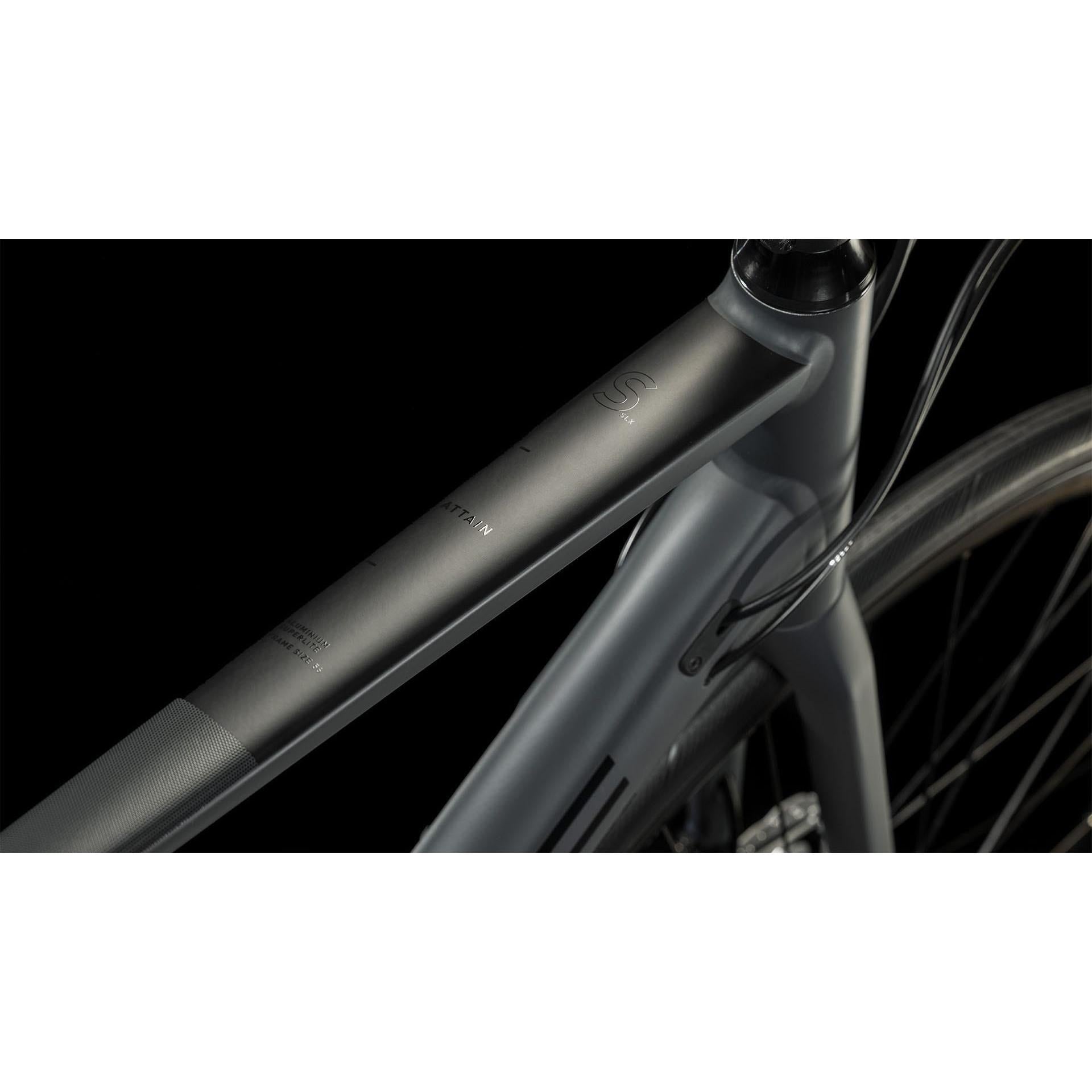 Cube Attain SLX Road Bike Grey 'n' Black