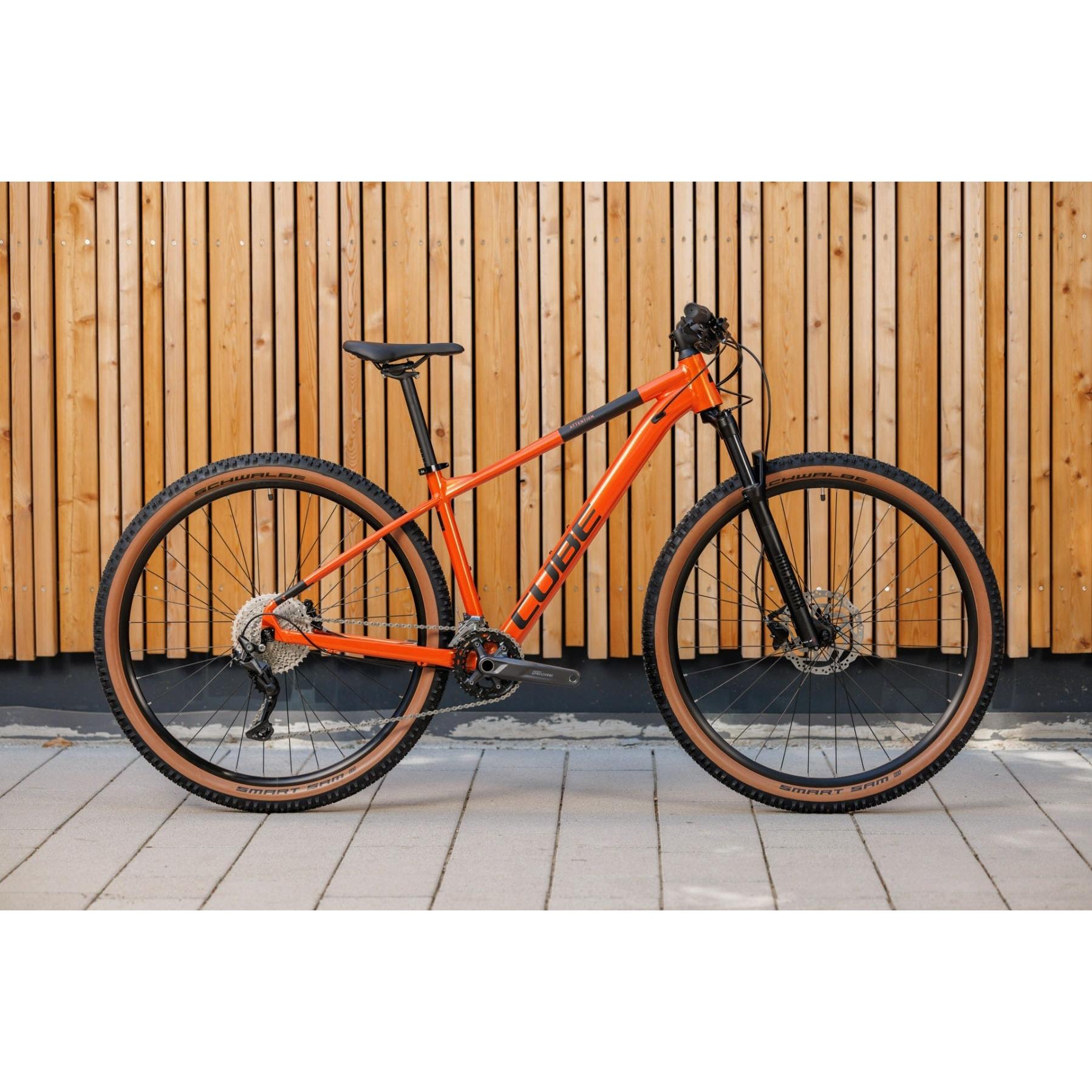 Cube Attention Hardtail Mountain Bike Fire Orange 'n' Black