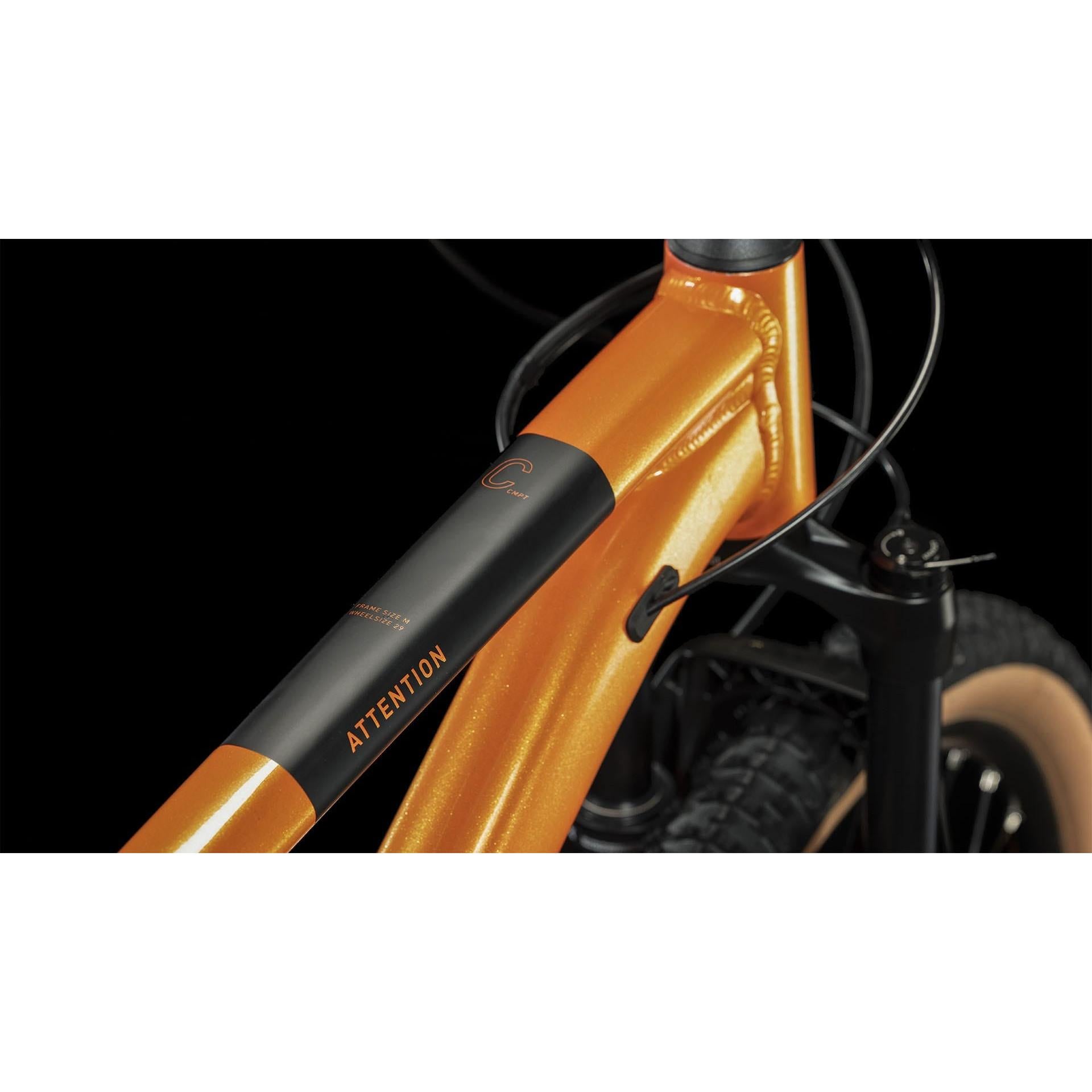 Cube Attention Hardtail Mountain Bike Fire Orange 'n' Black