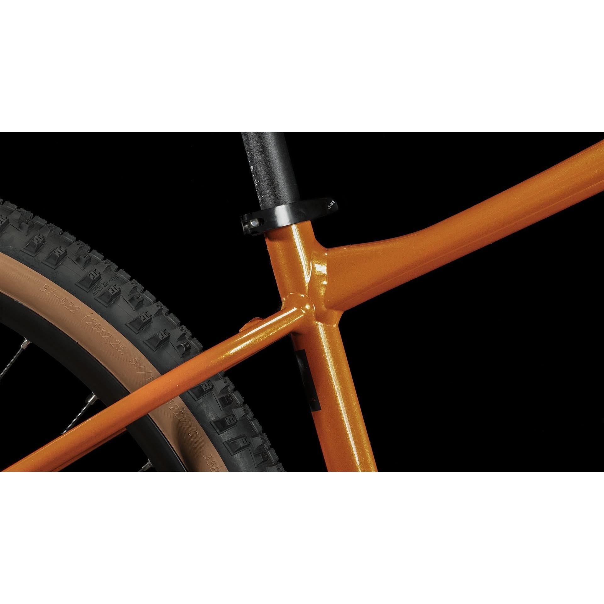 Cube Attention Hardtail Mountain Bike Fire Orange 'n' Black