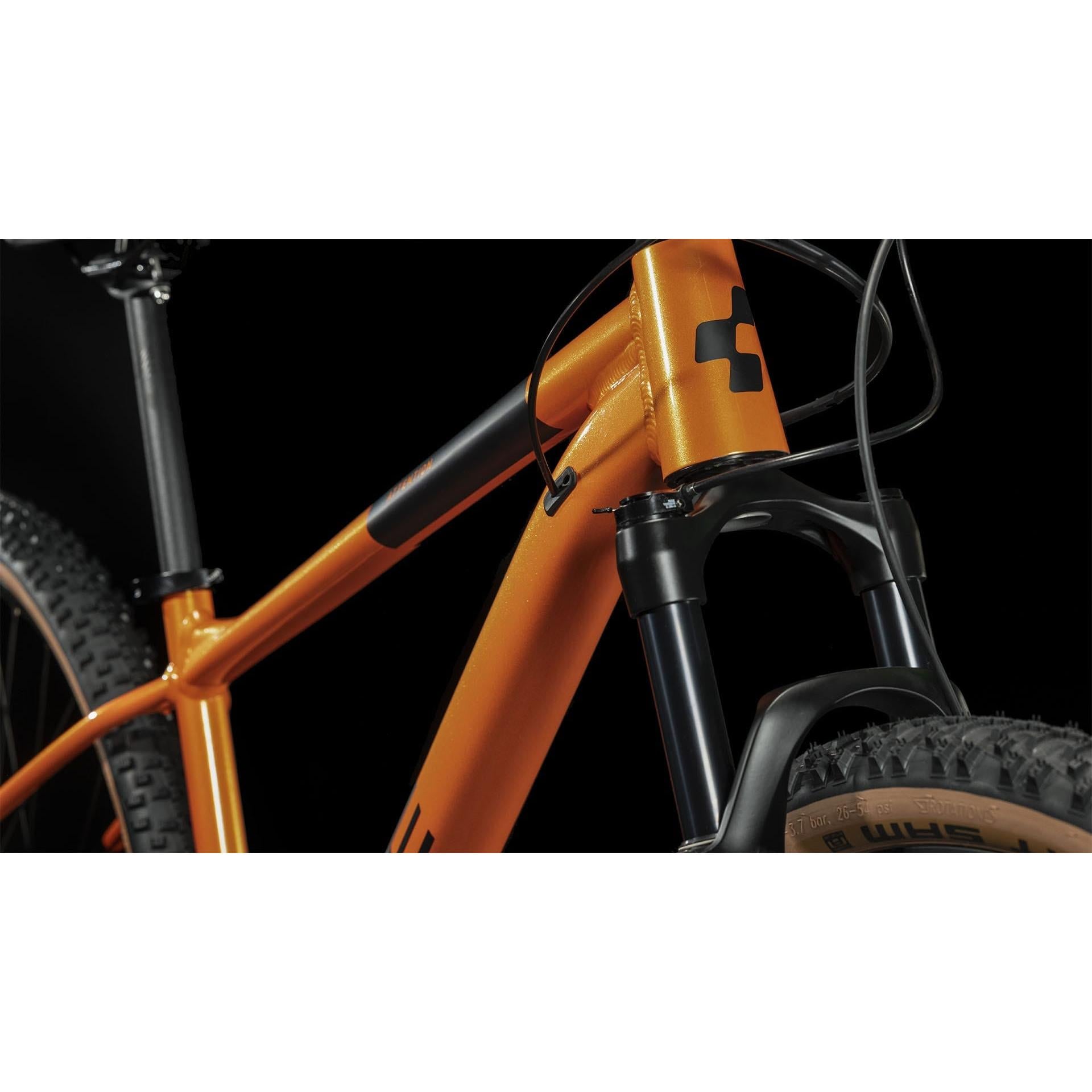 Cube Attention Hardtail Mountain Bike Fire Orange 'n' Black