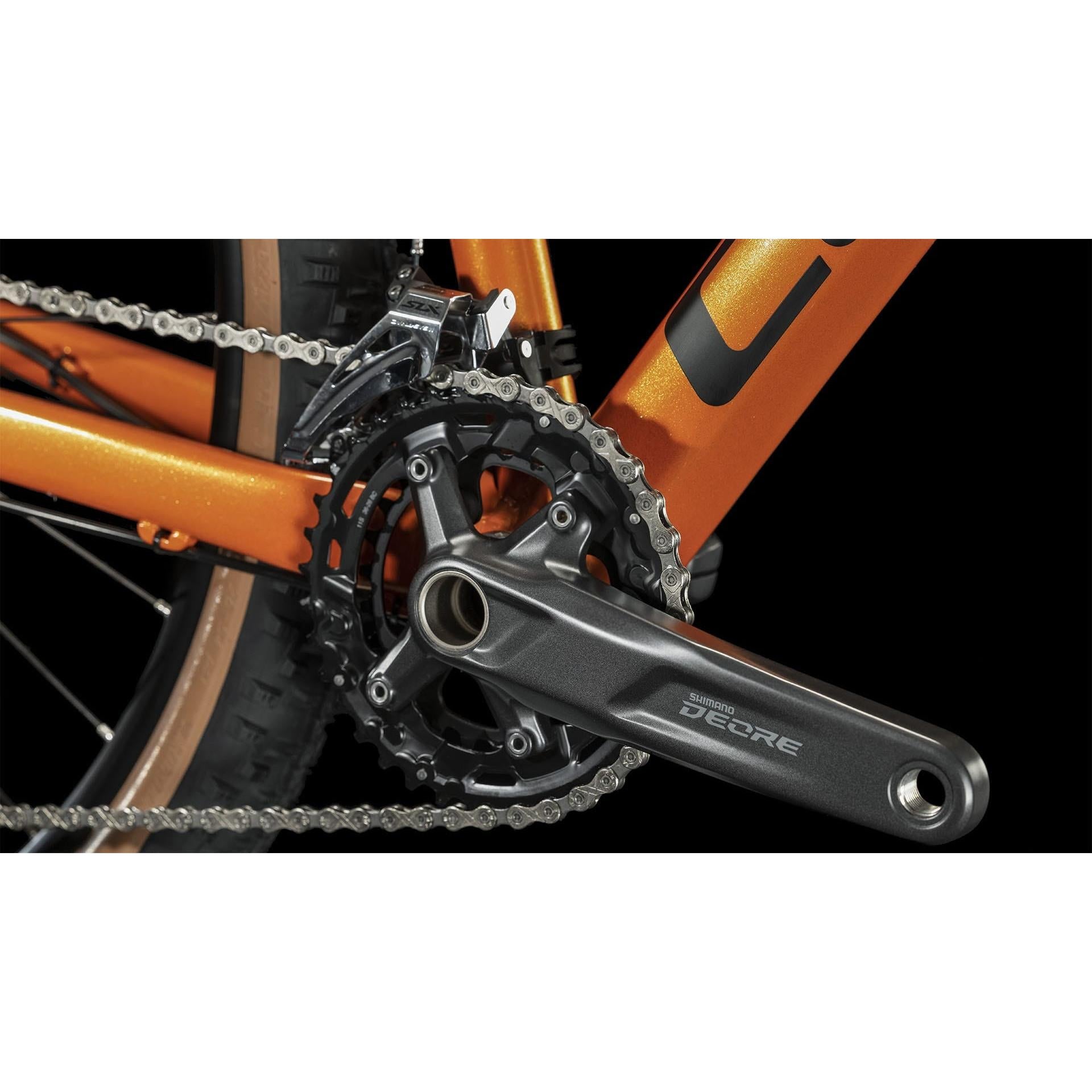 Cube Attention Hardtail Mountain Bike Fire Orange 'n' Black