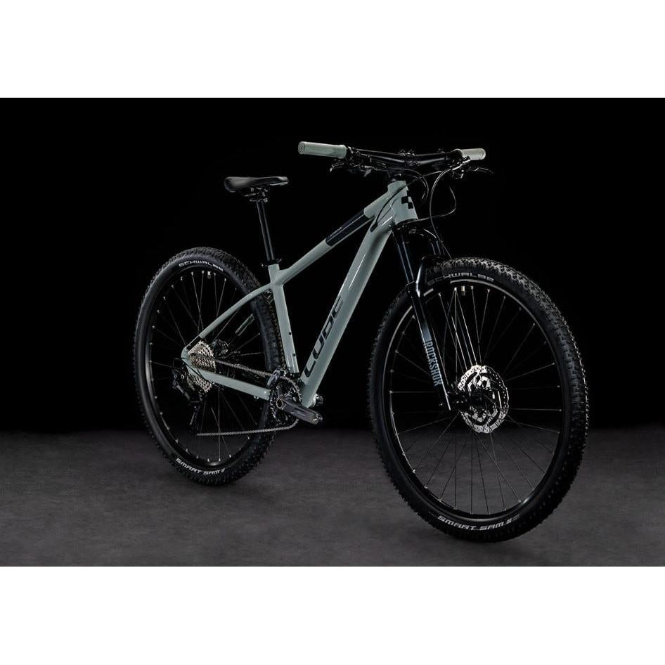 Cube Attention Hardtail Mountain Bike Swamp Grey 'n' Black