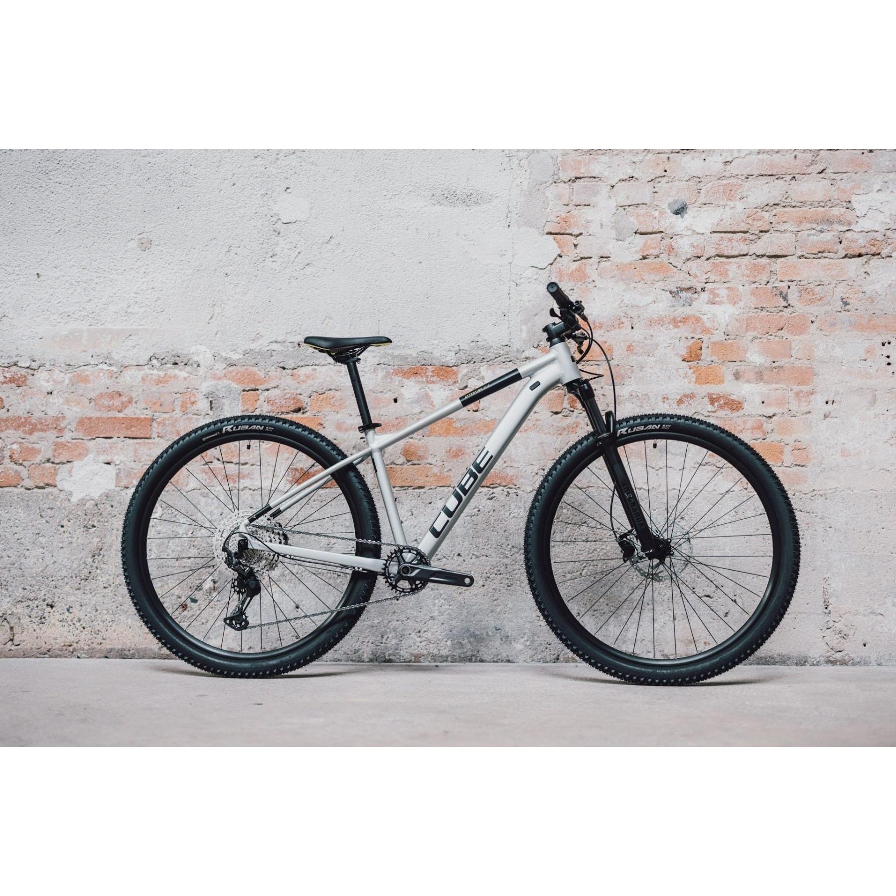 Cube Attention SLX Hardtail Mountain Bike Silver Grey'n'Lime