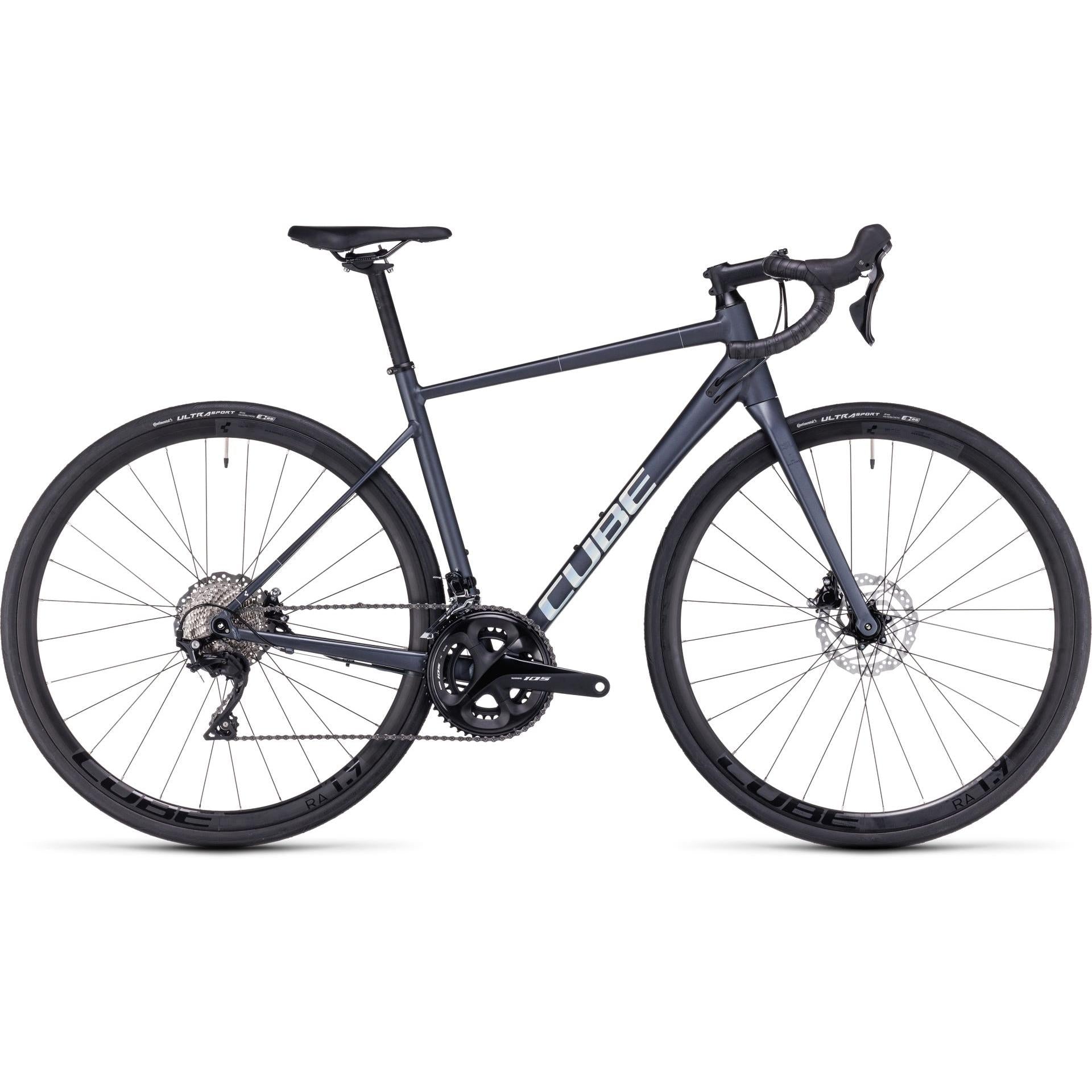 Cube Axial Series Race Road Bike Metal Black 'n' Rainbow