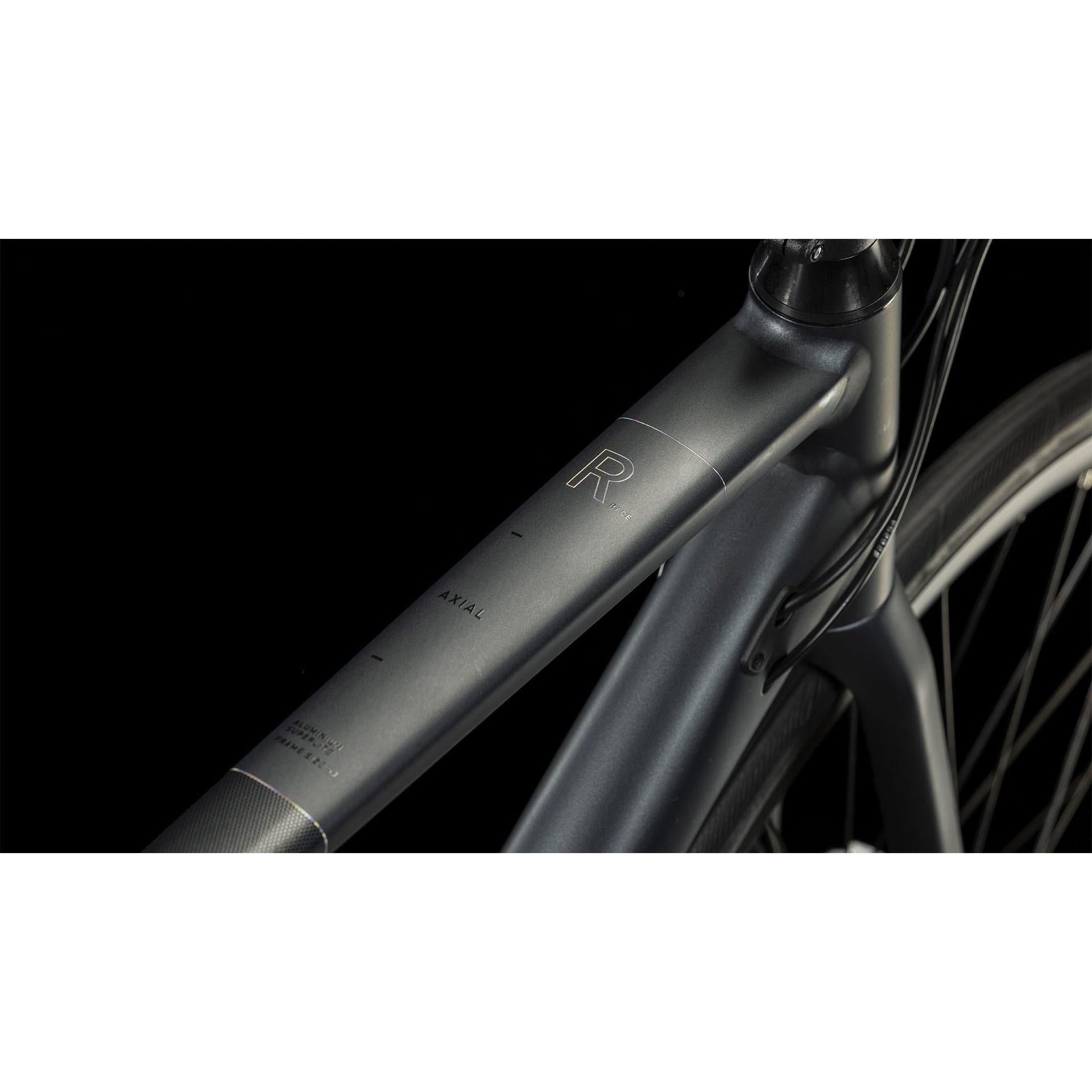 Cube Axial Series Race Road Bike Metal Black 'n' Rainbow