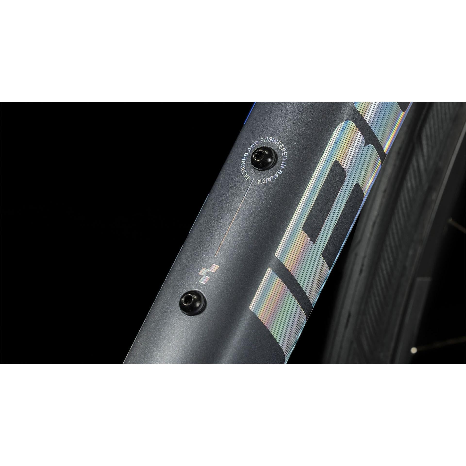 Cube Axial Series Race Road Bike Metal Black 'n' Rainbow