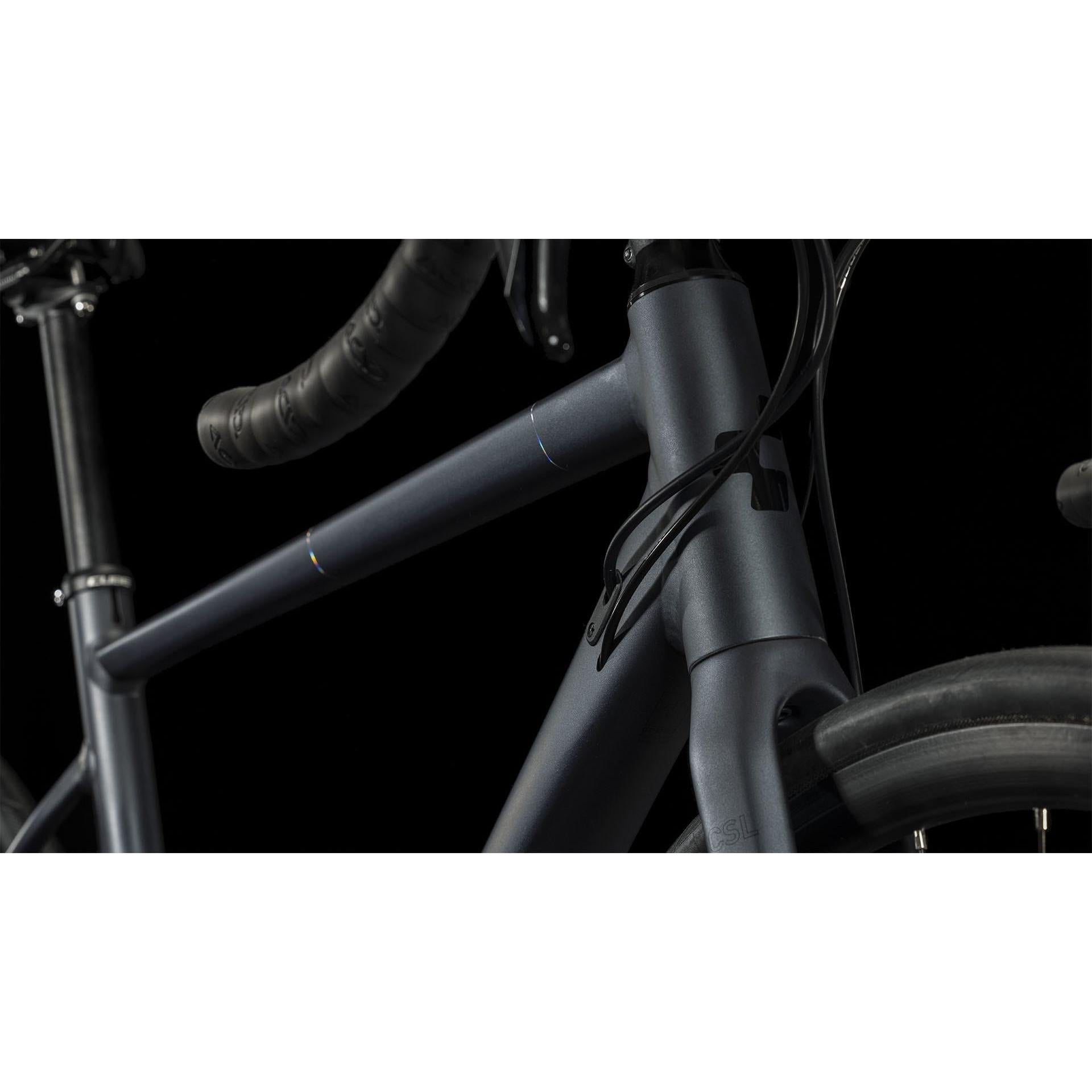 Cube Axial Series Race Road Bike Metal Black 'n' Rainbow