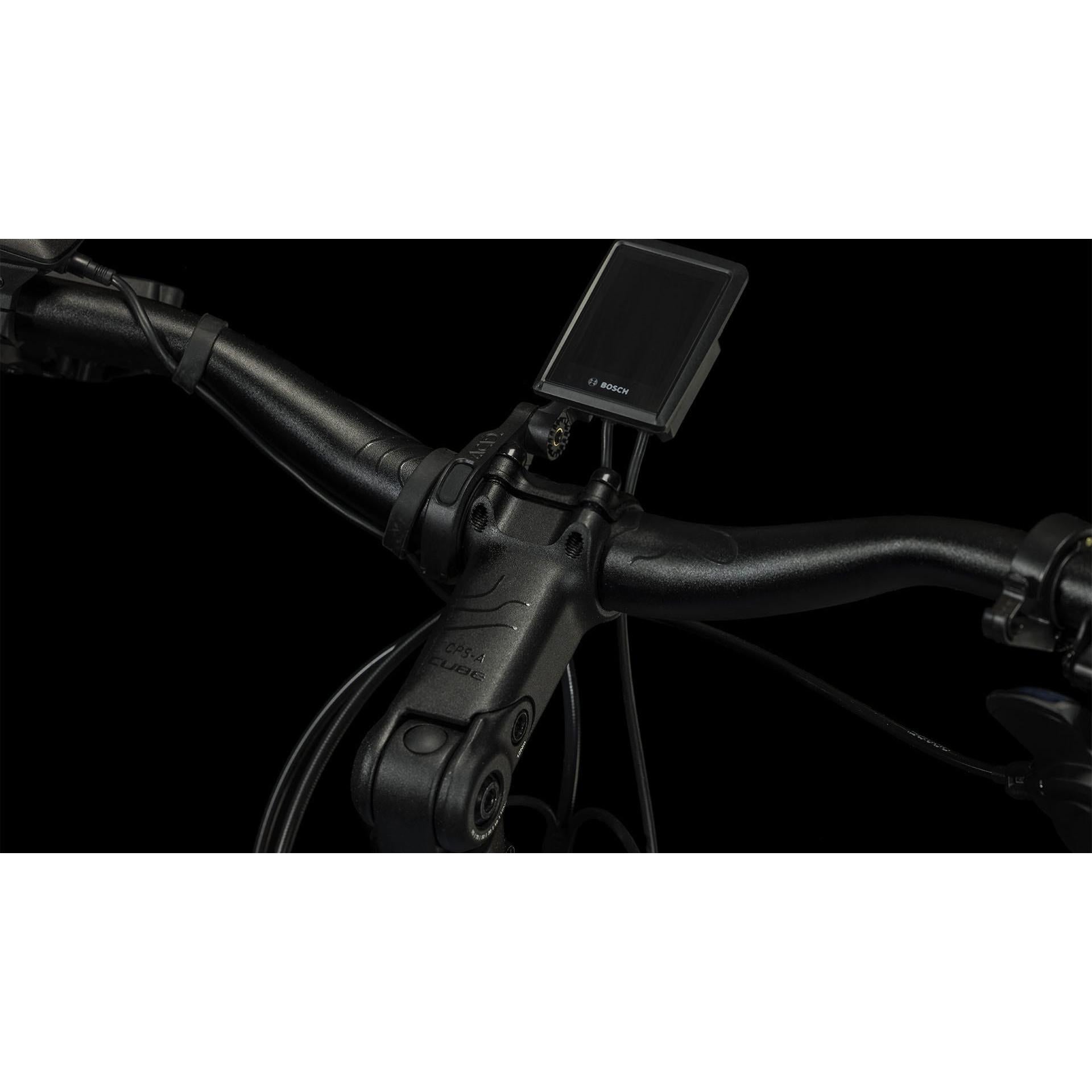 Cube Kathmandu Hybrid ABS 750 Easy Entry Electric Hybrid Bike Grey 'n' Blue