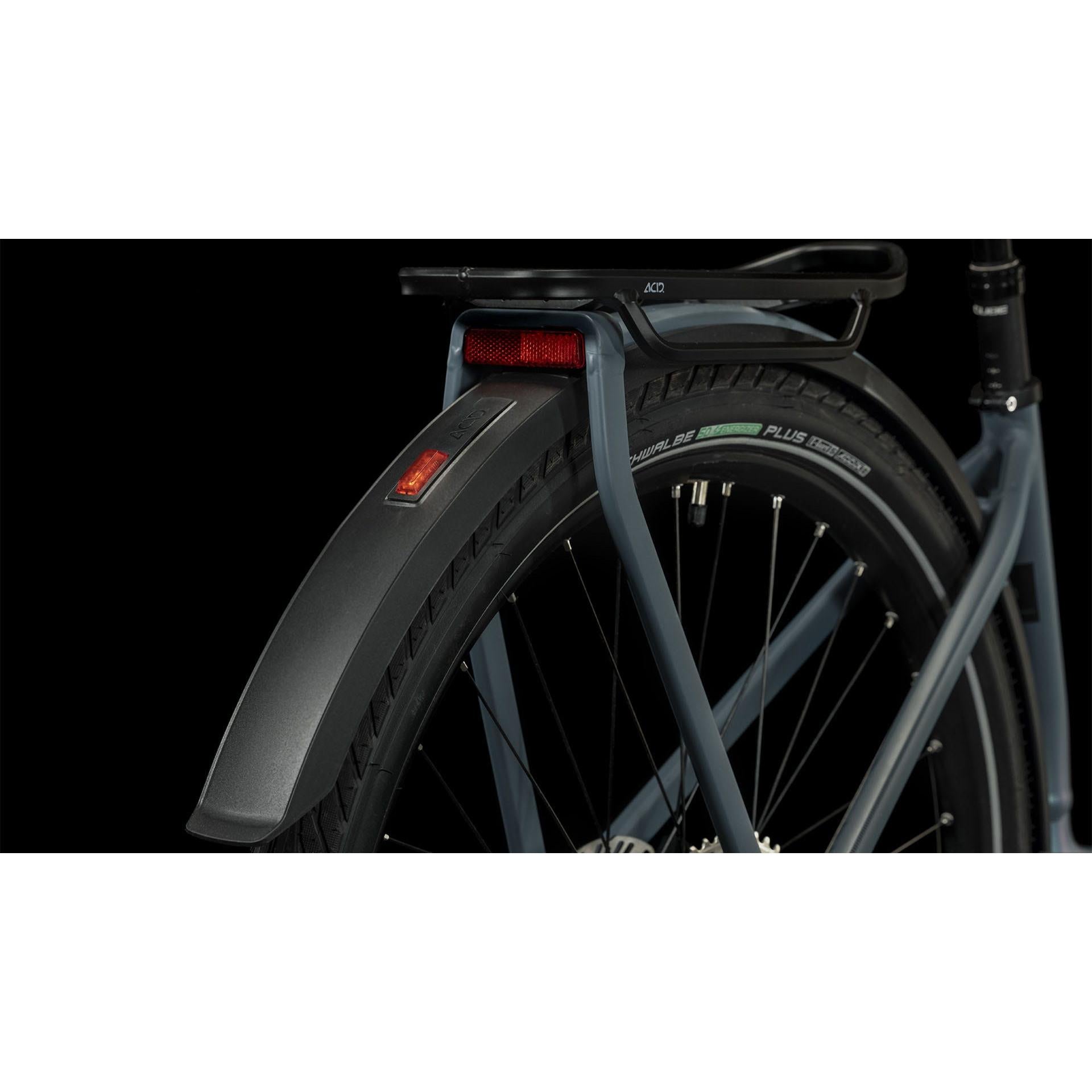 Cube Kathmandu Hybrid ABS 750 Easy Entry Electric Hybrid Bike Grey 'n' Blue