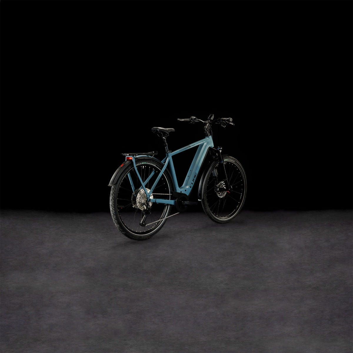 Cube Kathmandu Hybrid ABS 750 Electric Hybrid Bike Grey ´n´ Blue