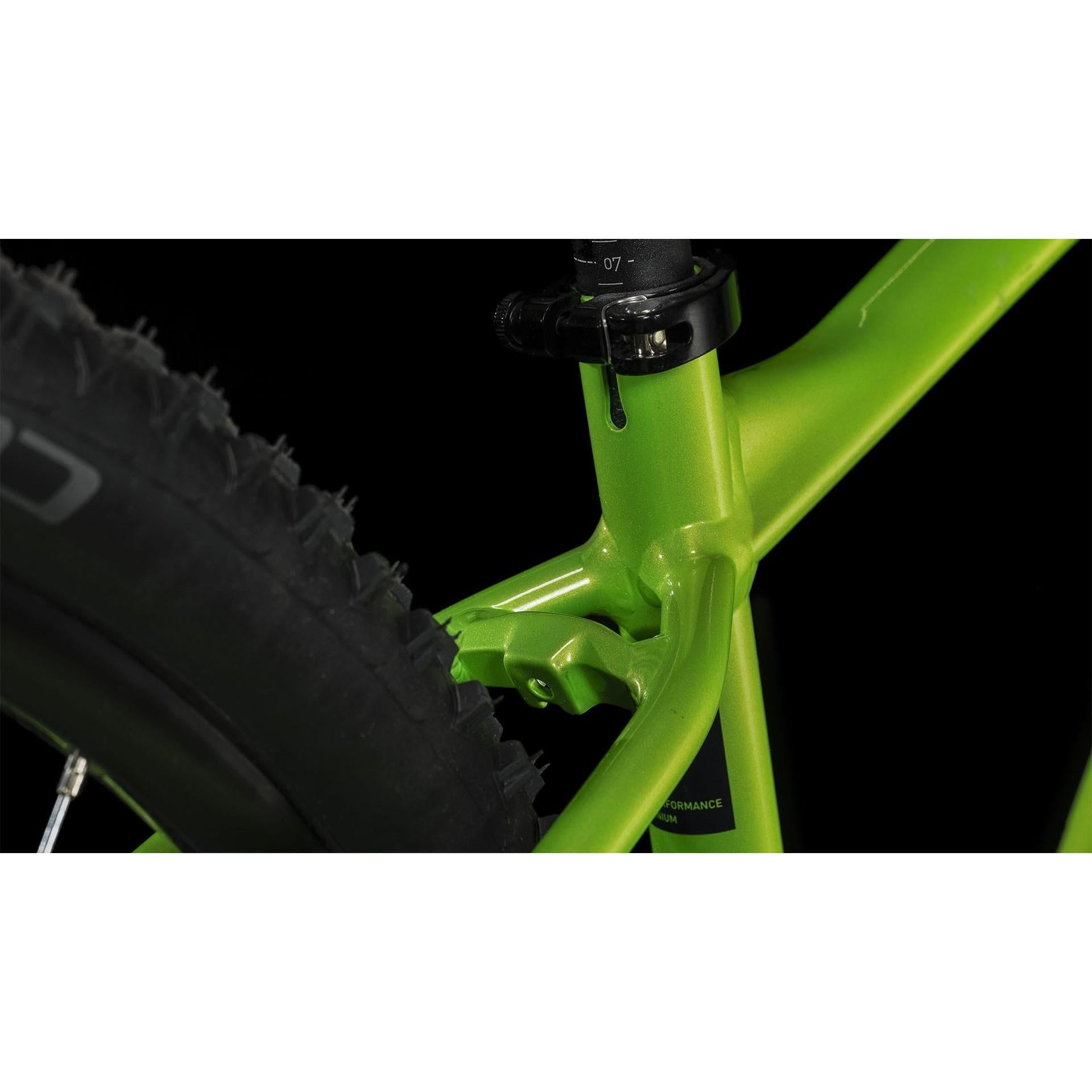 Cube Aim Hardtail Mountain Bike Misty Green'n'Black