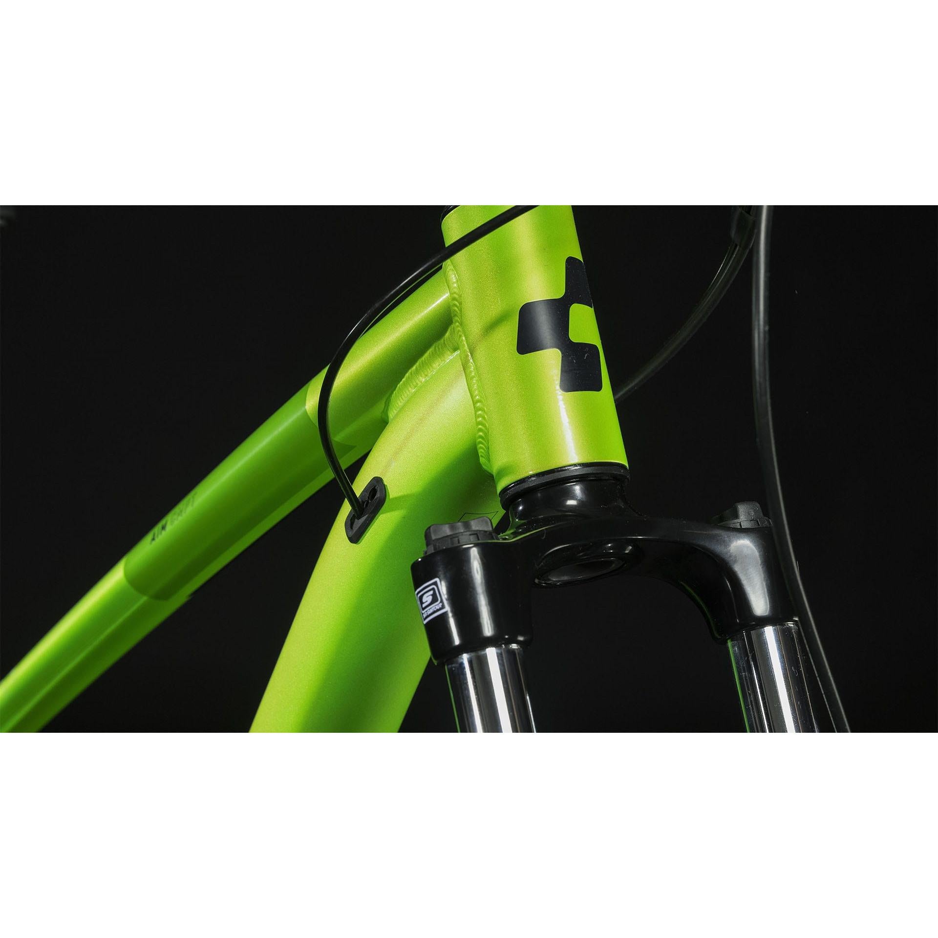 Cube Aim Hardtail Mountain Bike Misty Green'n'Black