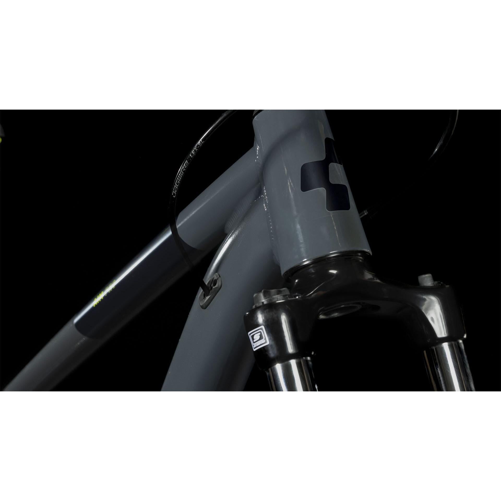 Cube Aim Pro Hardtail Mountain Bike Grey'n'Flash Yellow