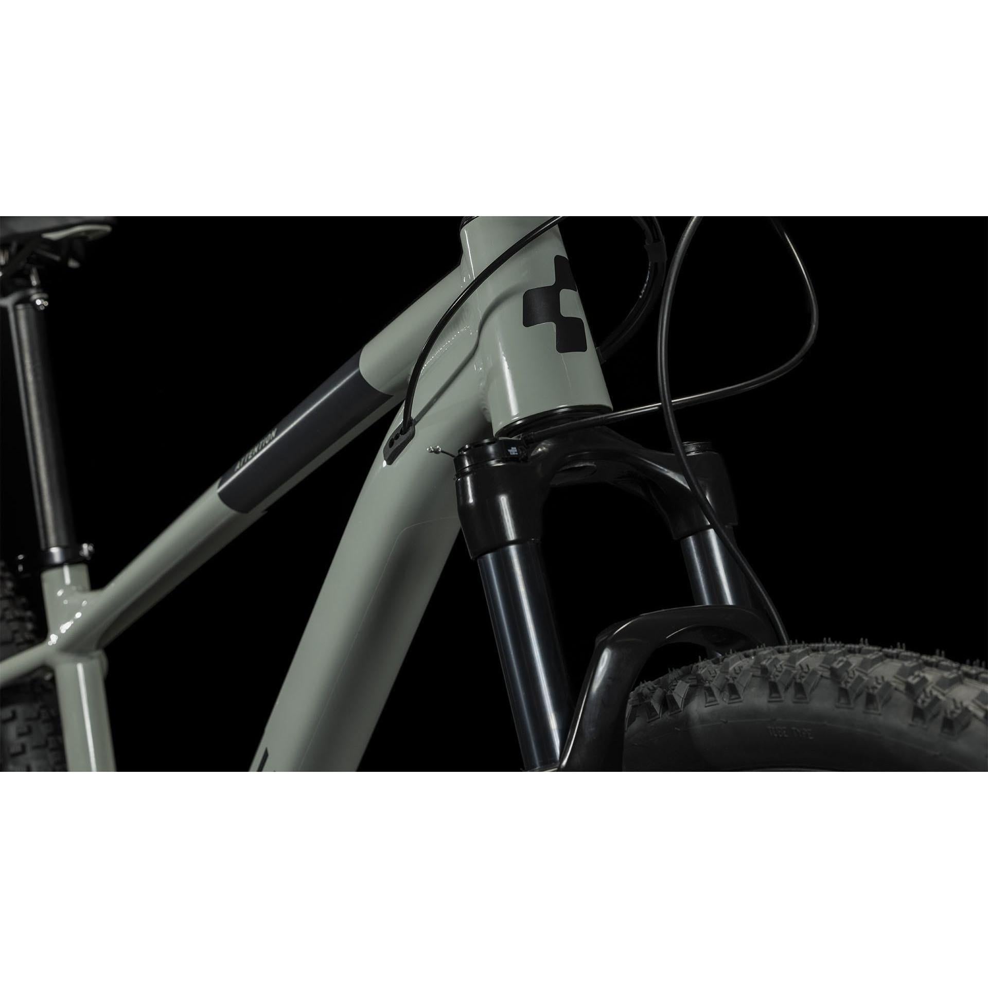 Cube Attention Hardtail Mountain Bike Swamp Grey'n'Black