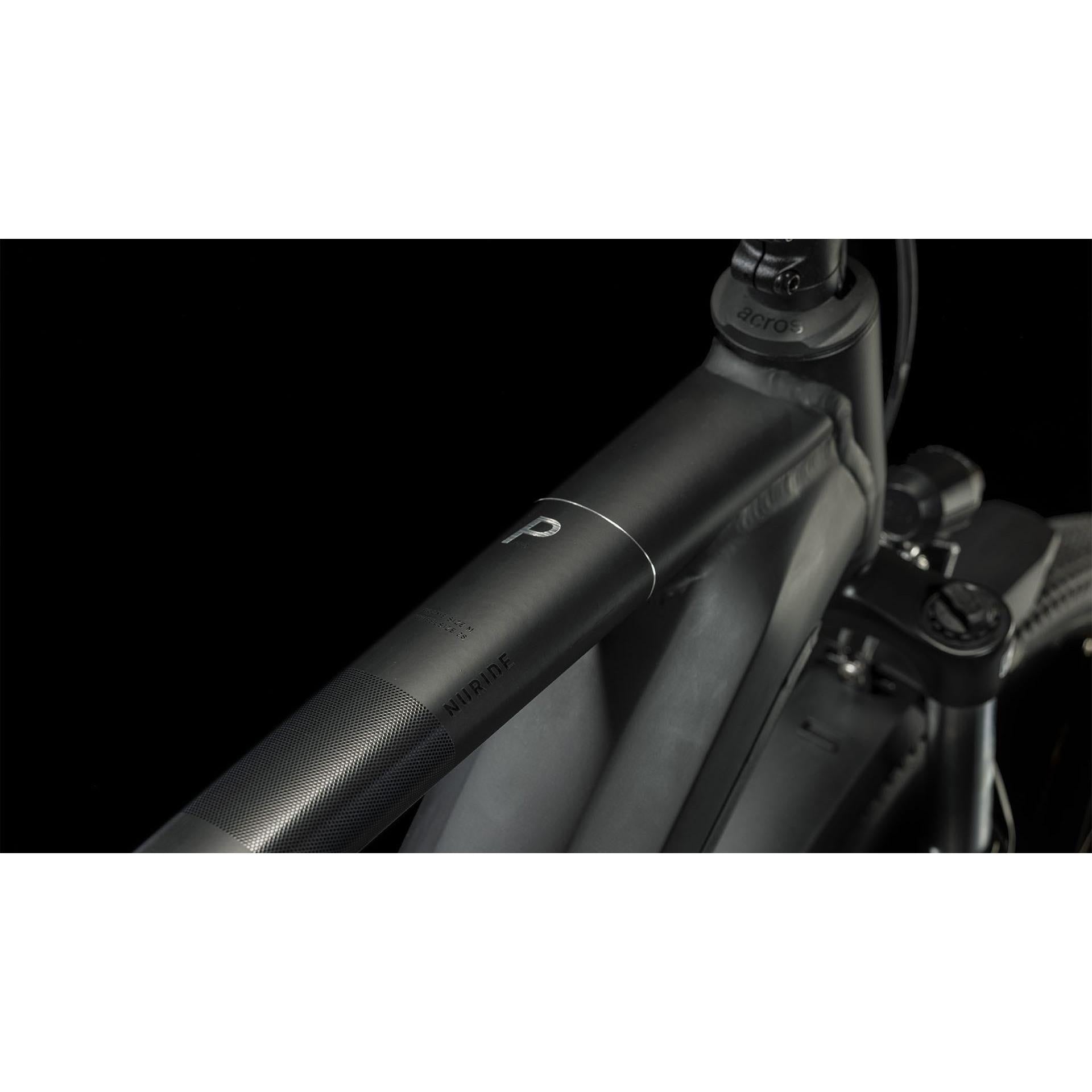 Cube Nuride Hybrid Pro 500 All Road Electric Hybrid Bike Black Metal