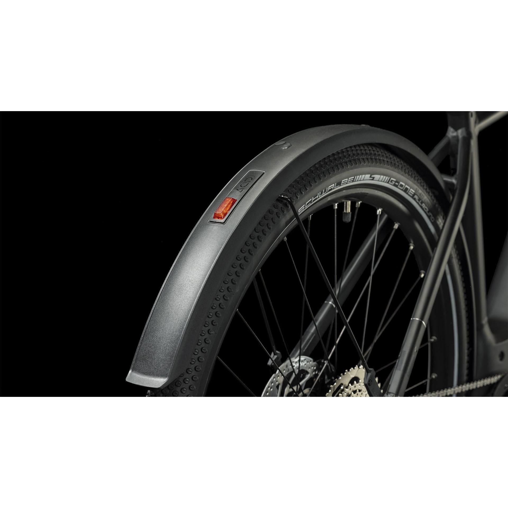 Cube Nuride Hybrid Pro 500 All Road Electric Hybrid Bike Black Metal