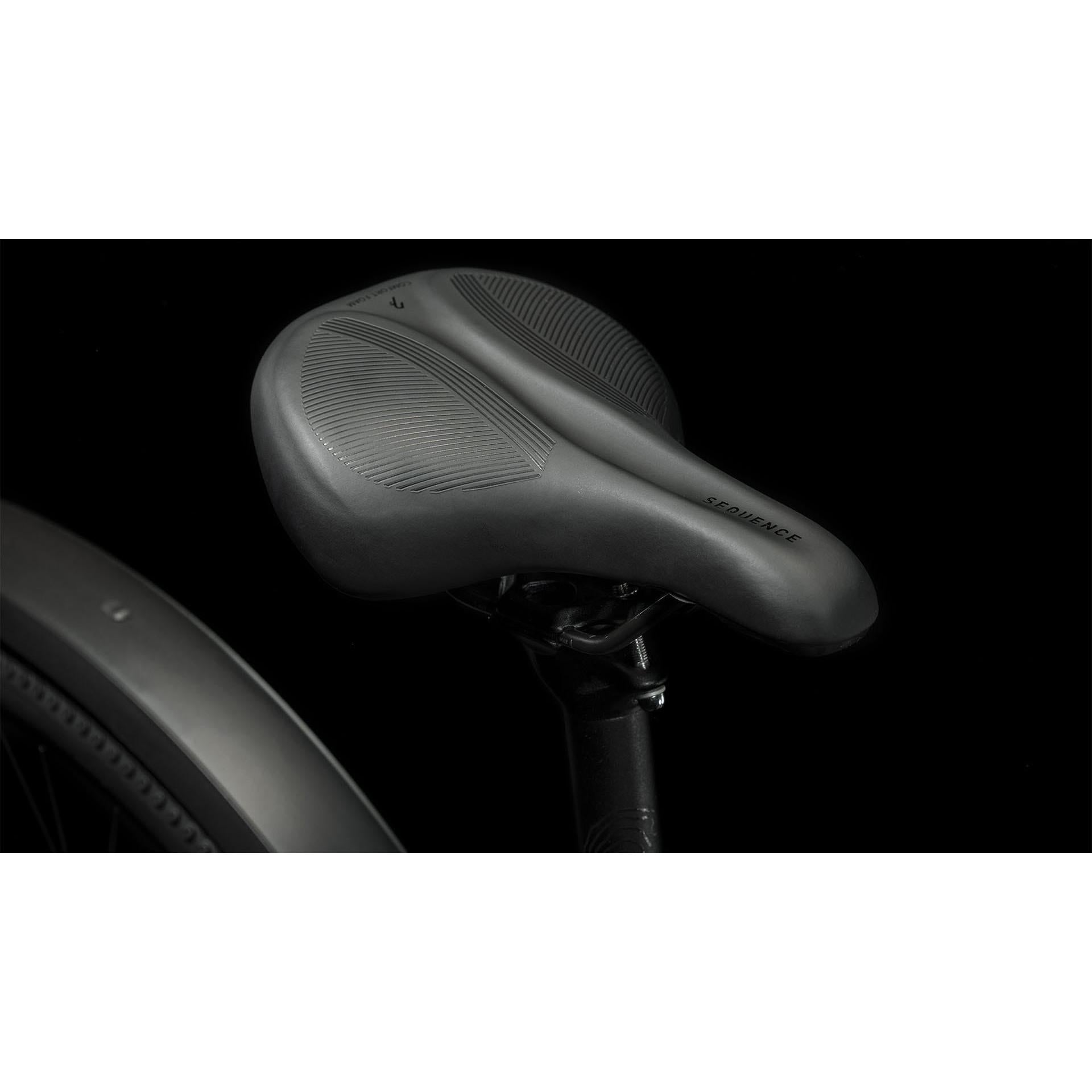 Cube Nuride Hybrid Pro 500 All Road Easy Entry Step Through Electric Hybrid Bike Black Metal