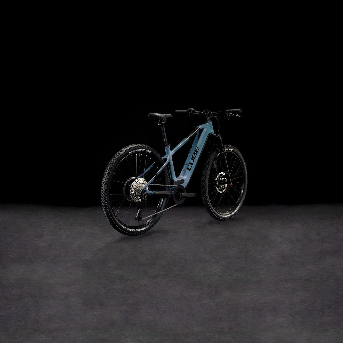 Cube Reaction Hybrid ABS 750 Electric Hardtail Mountain Bike Grey n Blue