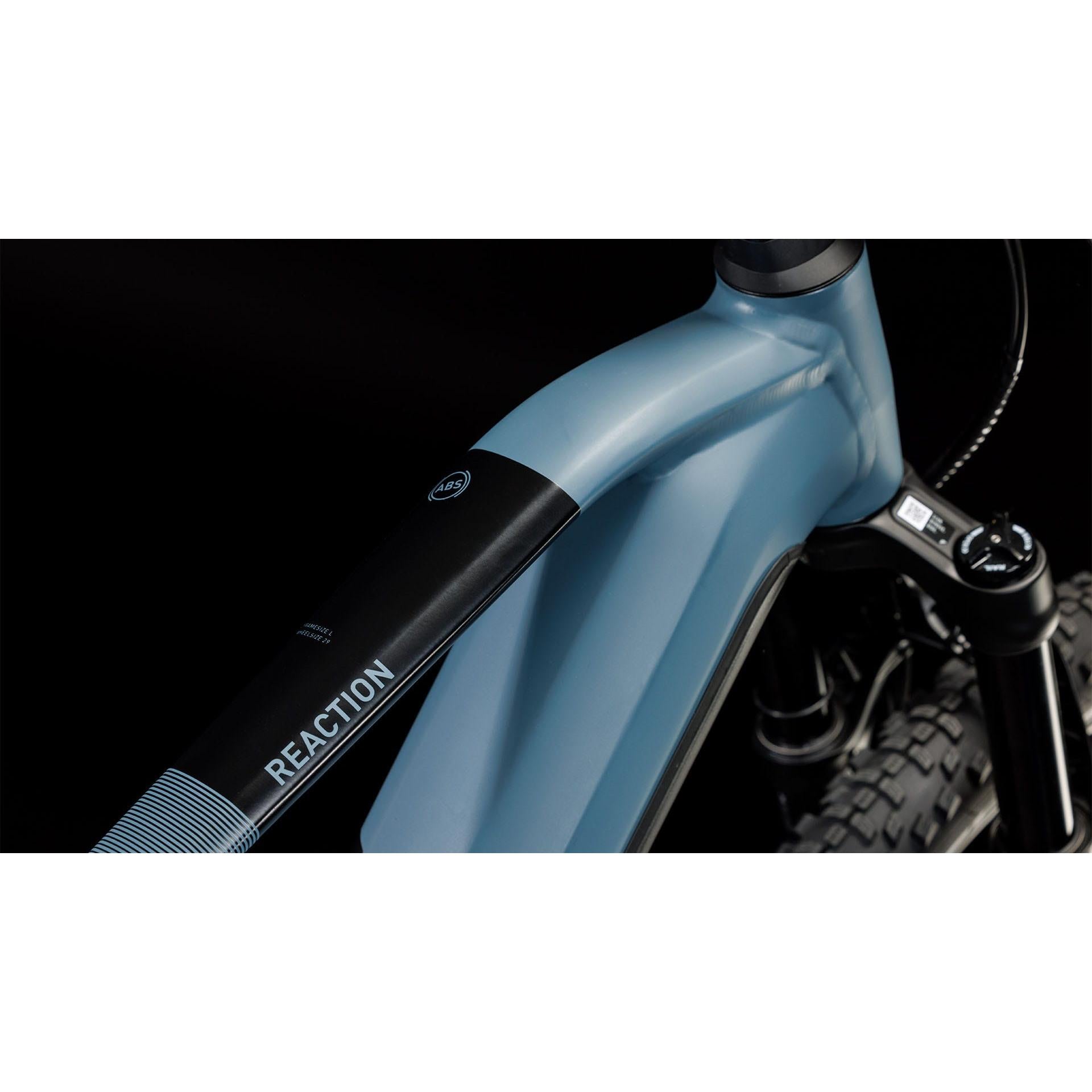 Cube Reaction Hybrid ABS 750 Electric Hardtail Mountain Bike Grey n Blue