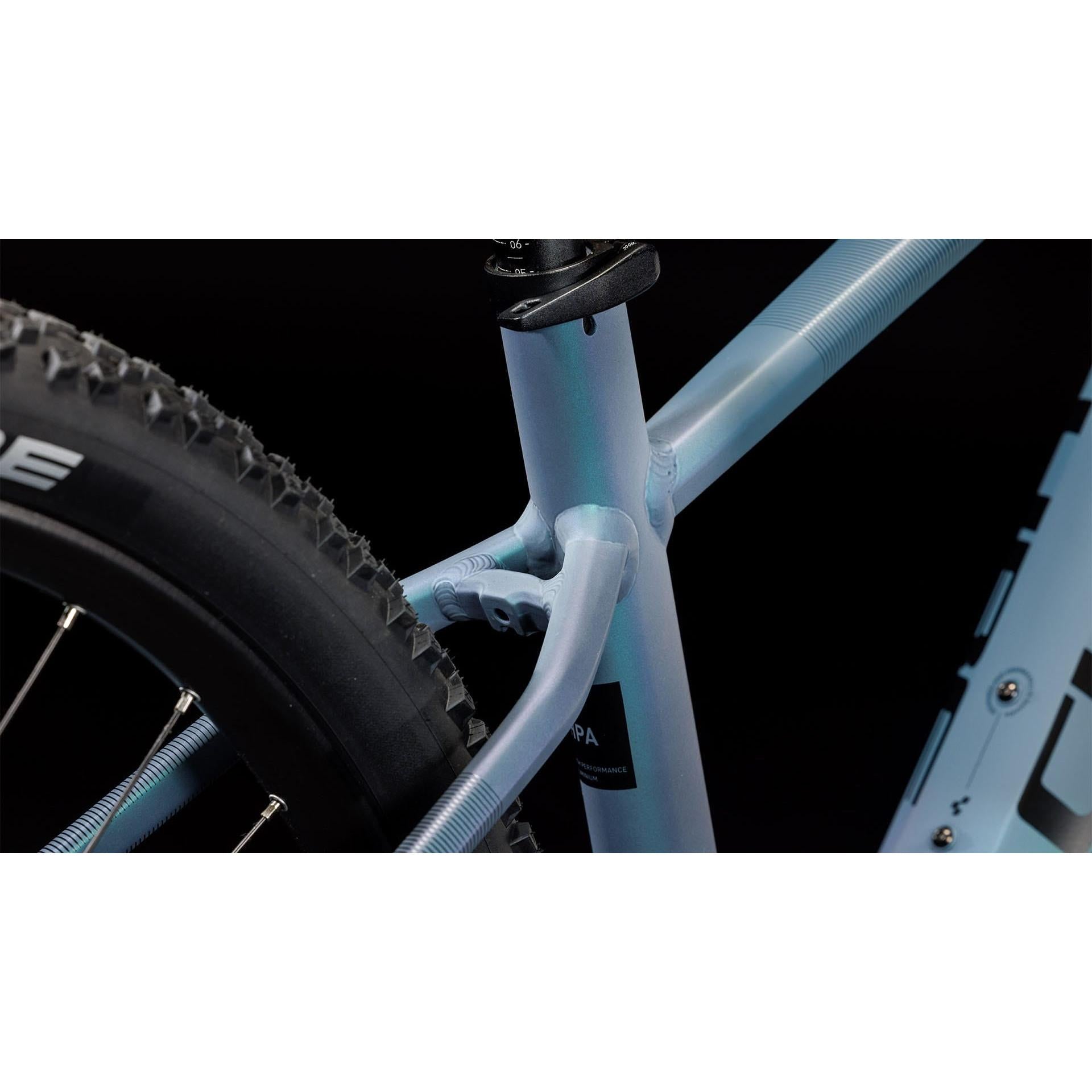 Cube Reaction Hybrid ABS 750 Electric Hardtail Mountain Bike Grey n Blue