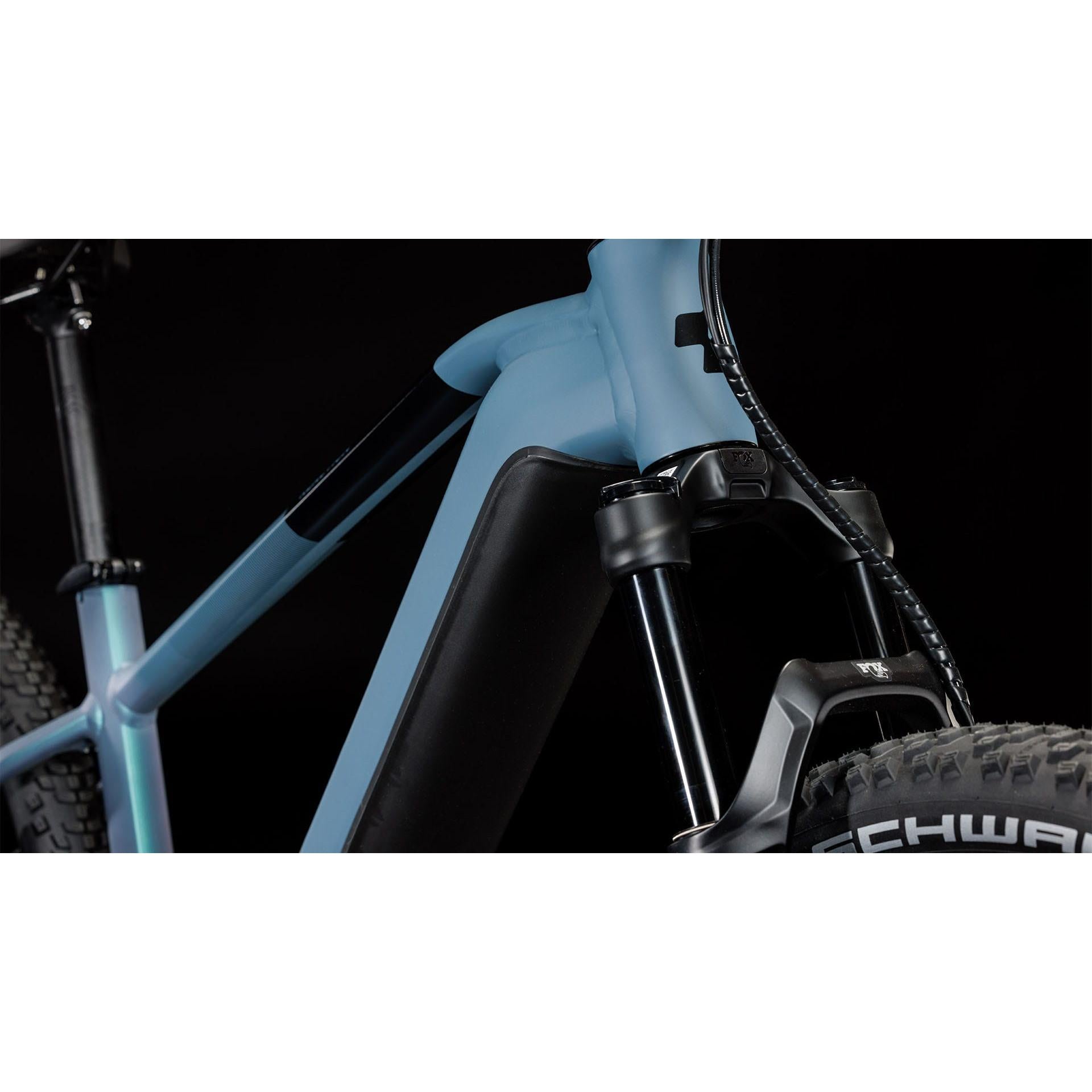 Cube Reaction Hybrid ABS 750 Electric Hardtail Mountain Bike Grey n Blue