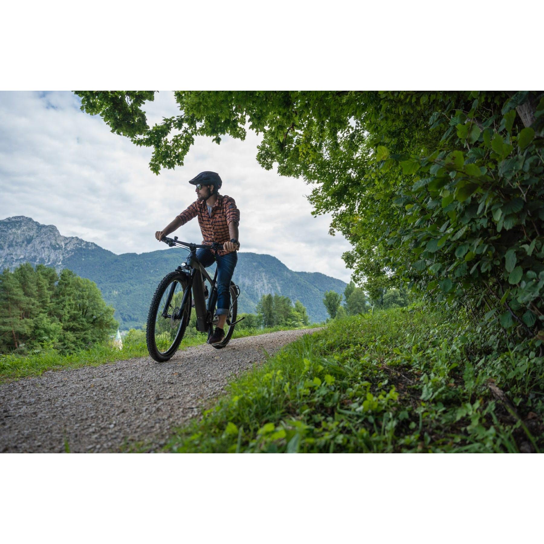 Cube Reaction Hybrid Pro 500 Electric Hardtail Mountain Bike Flash Grey 'n' Green